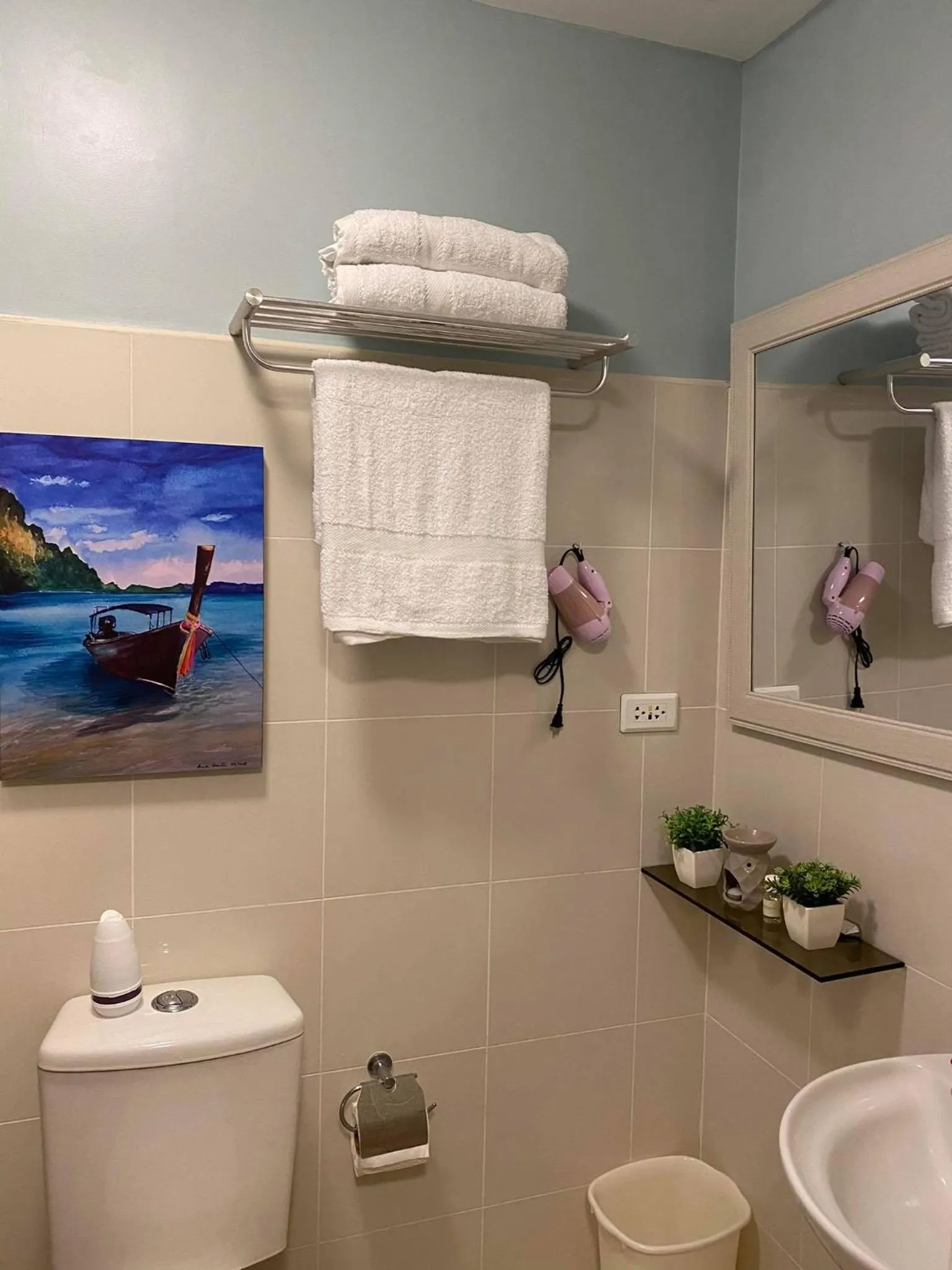 Bathroom in The Place SMDC Wind Residences Tagaytay