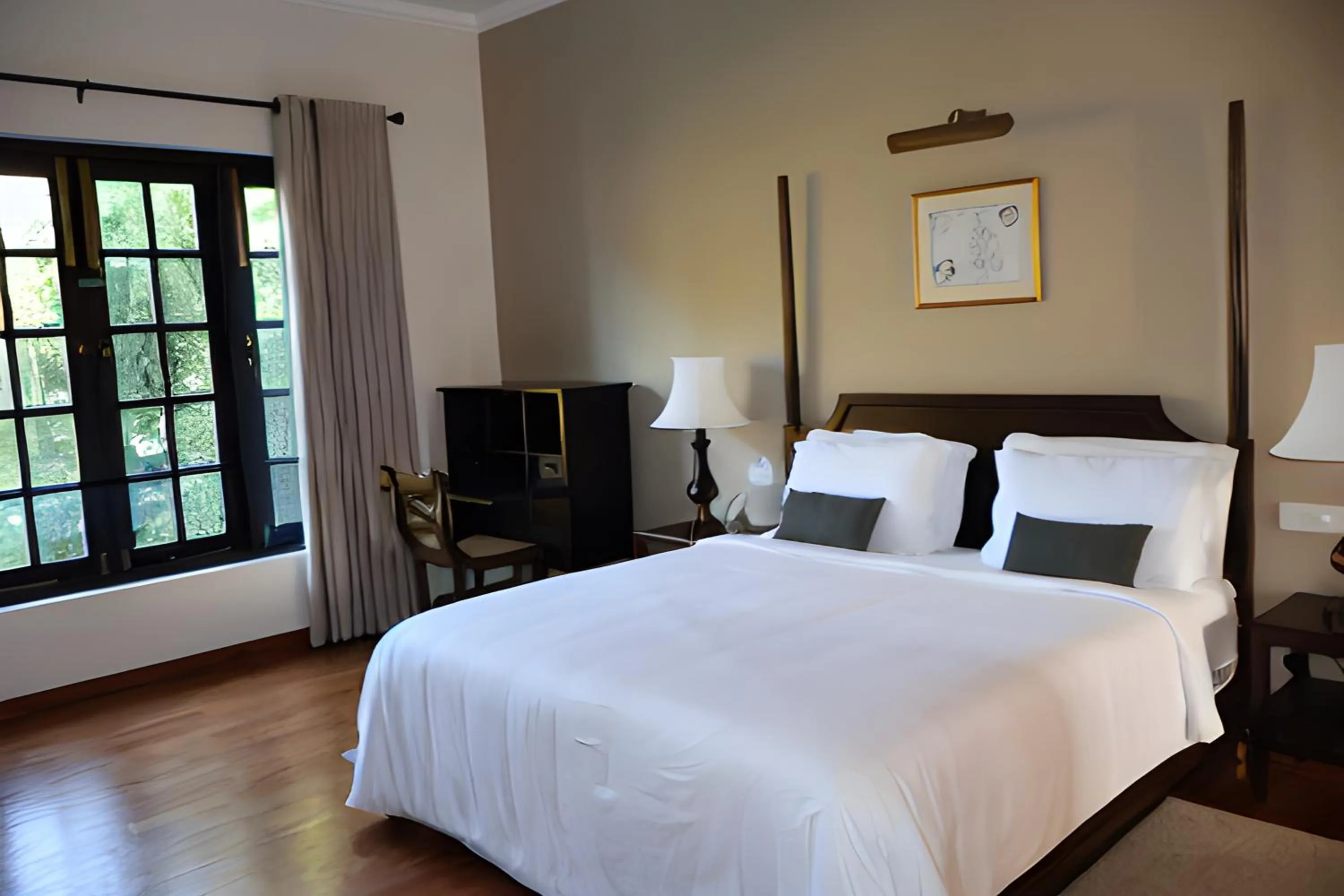 Photo of the whole room, Bed in Chimneys Nuwara Eliya