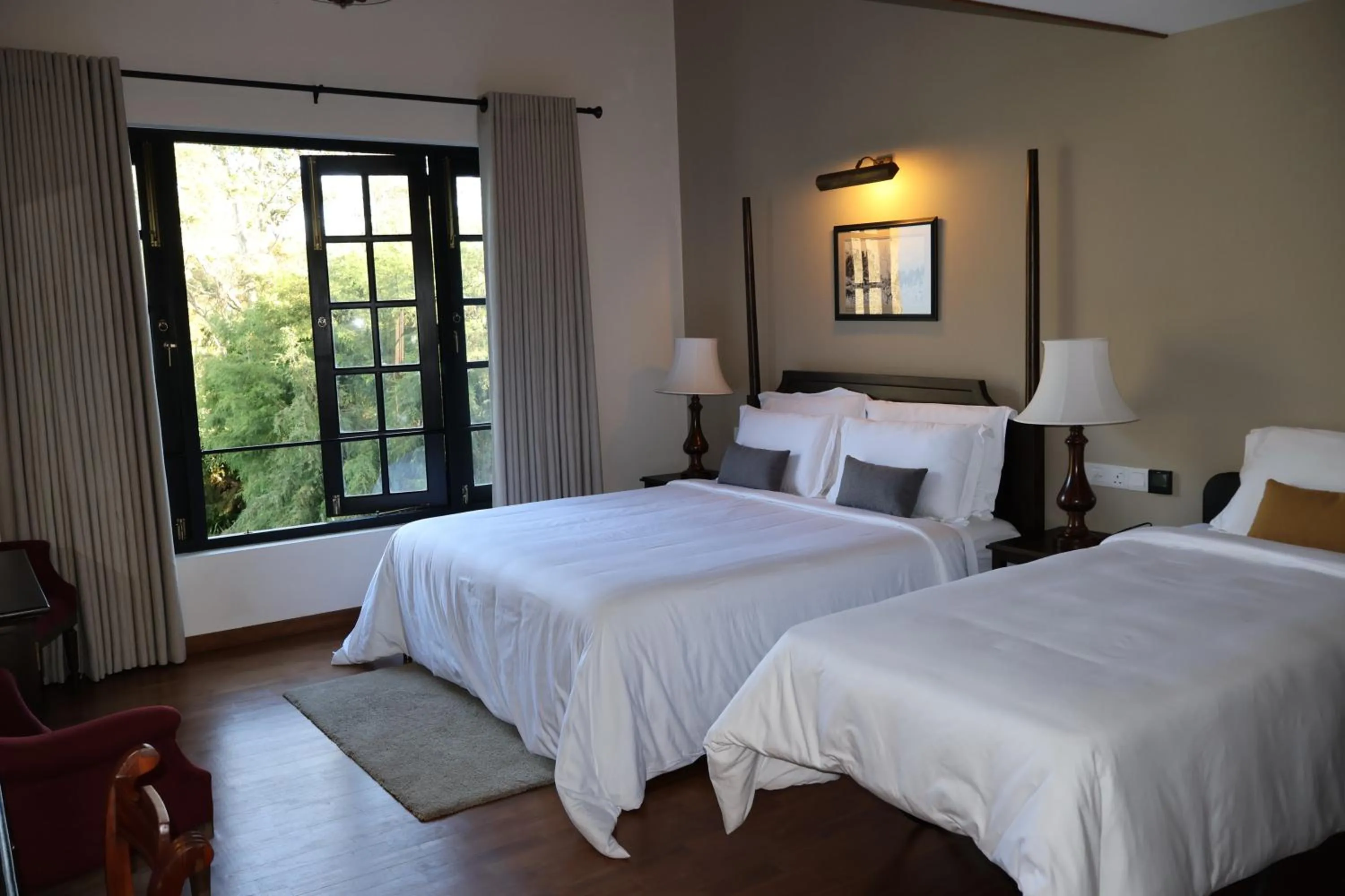 Photo of the whole room, Bed in Chimneys Nuwara Eliya