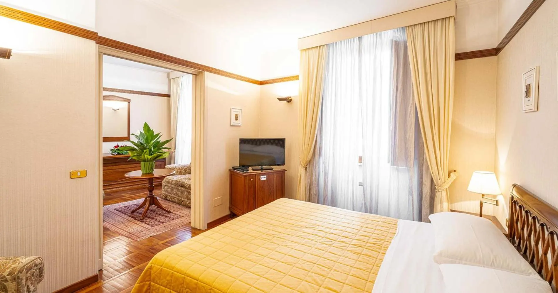 Bed in Hotel&Ristorante Miramonti Palazzo Storico