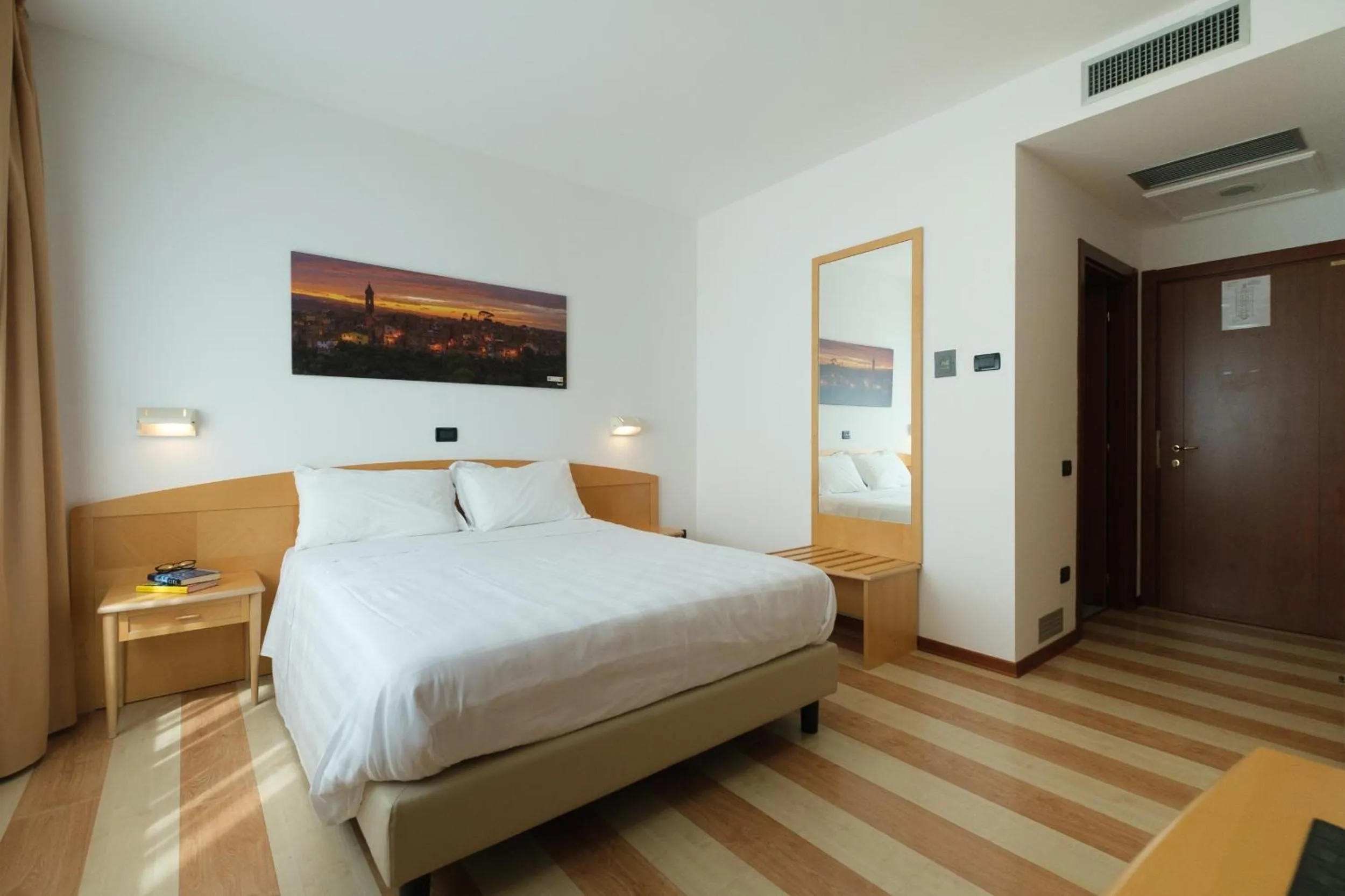 Bed in Hotel Portavaldera