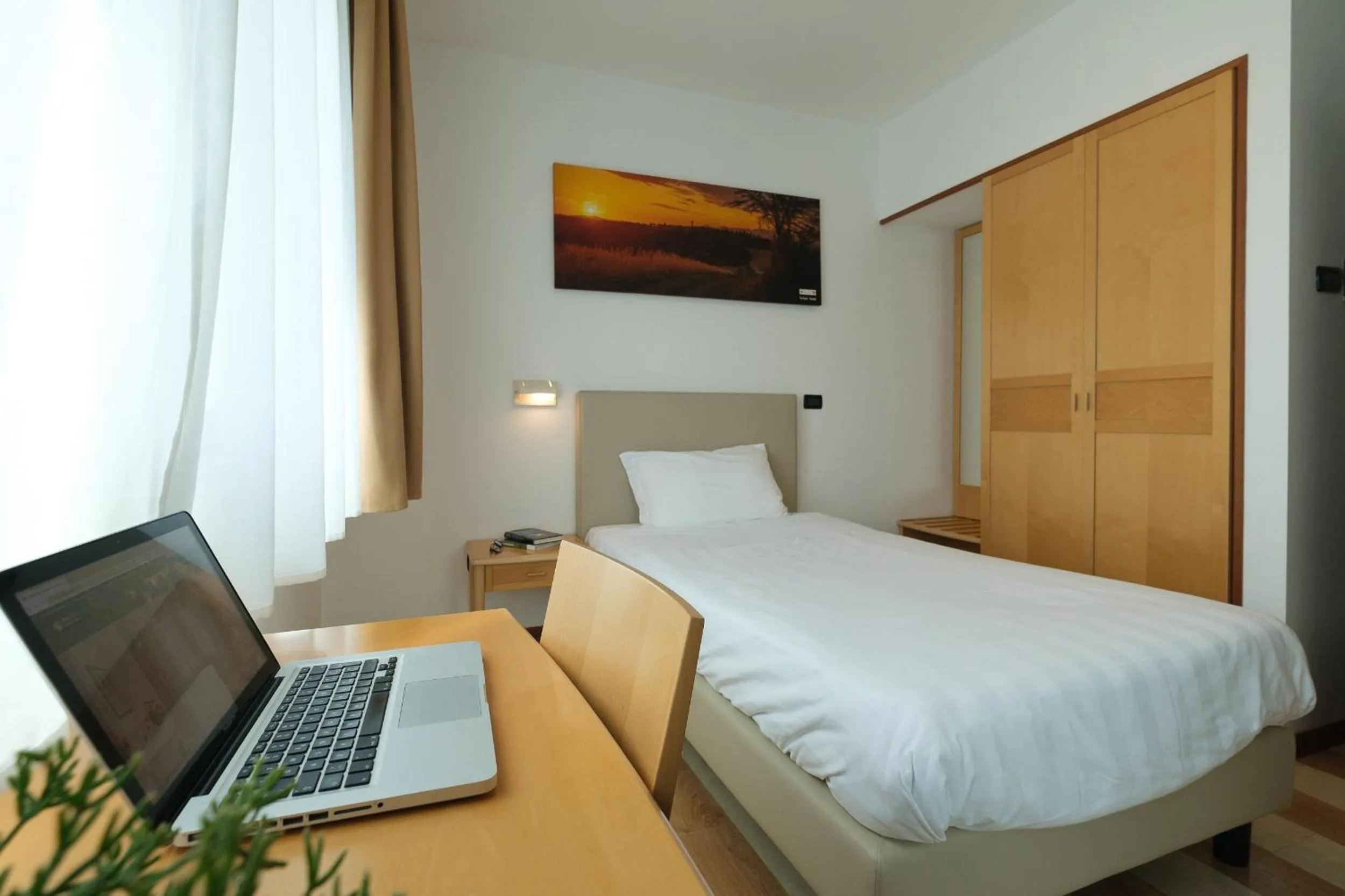 Bed in Hotel Portavaldera