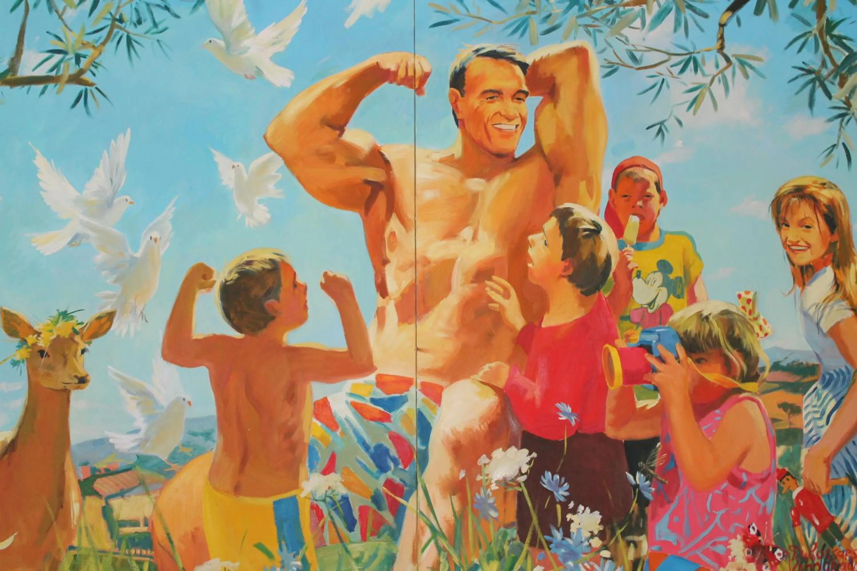 Decorative detail in Hotel Portavaldera