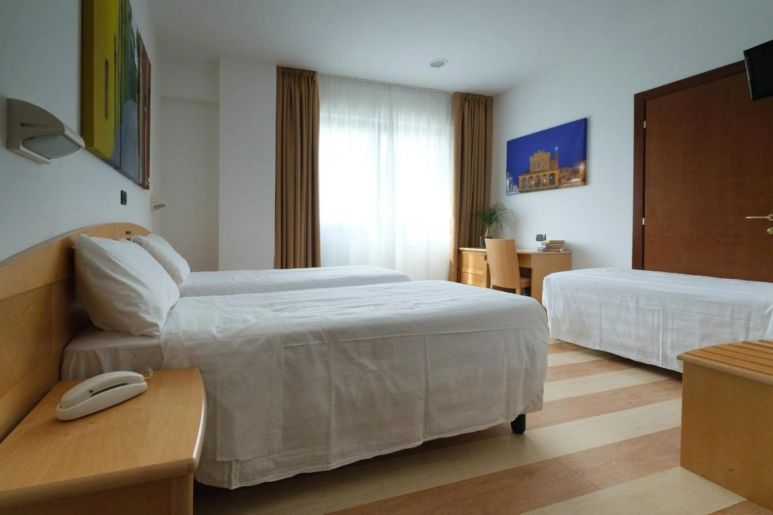 Bed in Hotel Portavaldera