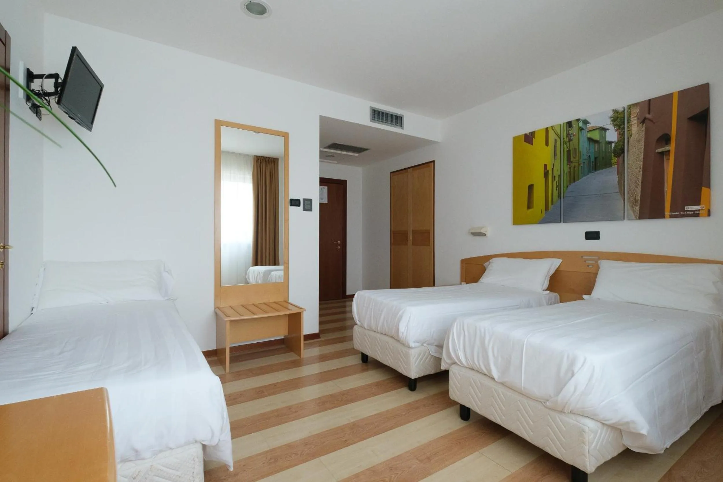 Bed in Hotel Portavaldera