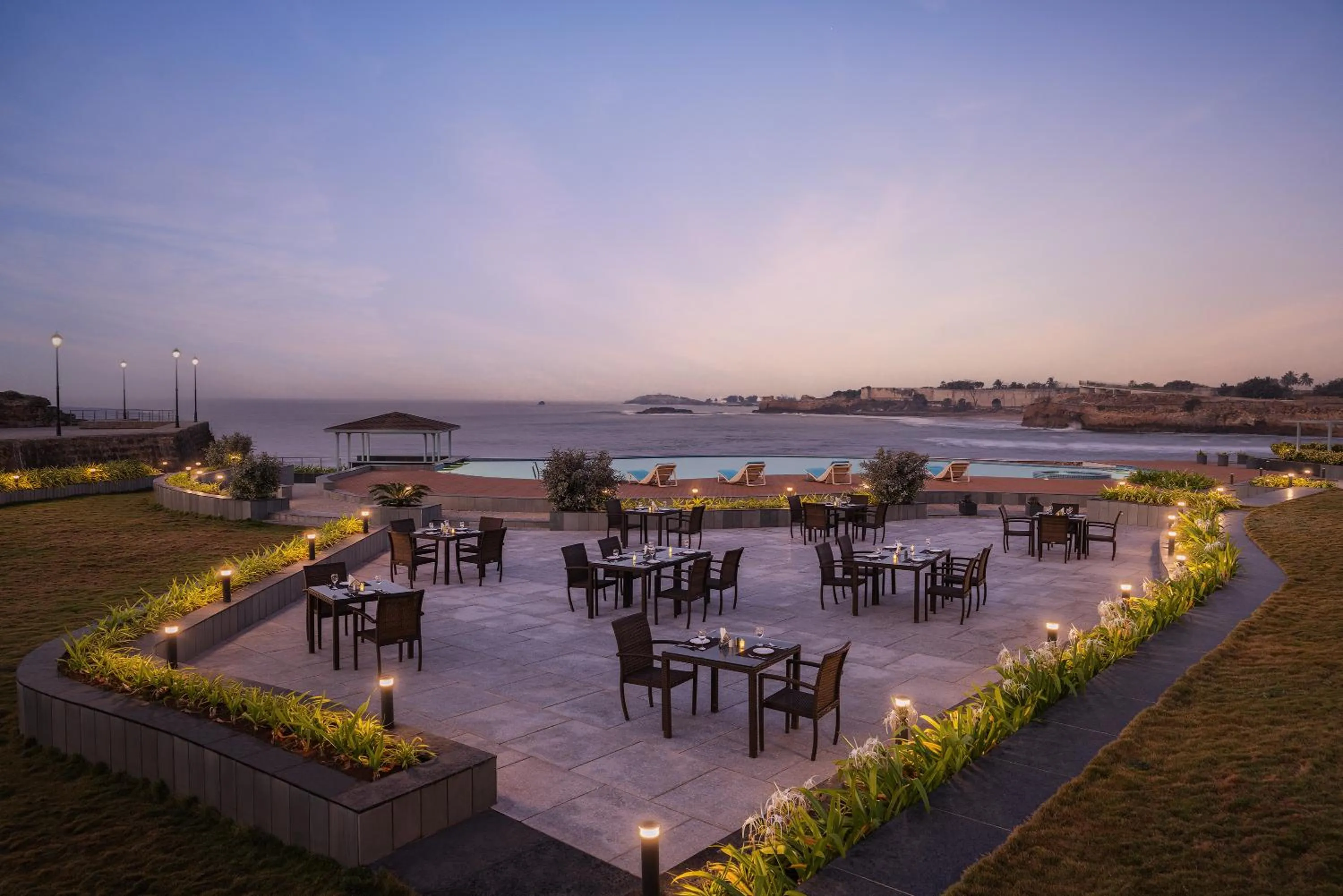 View (from property/room) in Ginger Diu, Jalandhar Beach