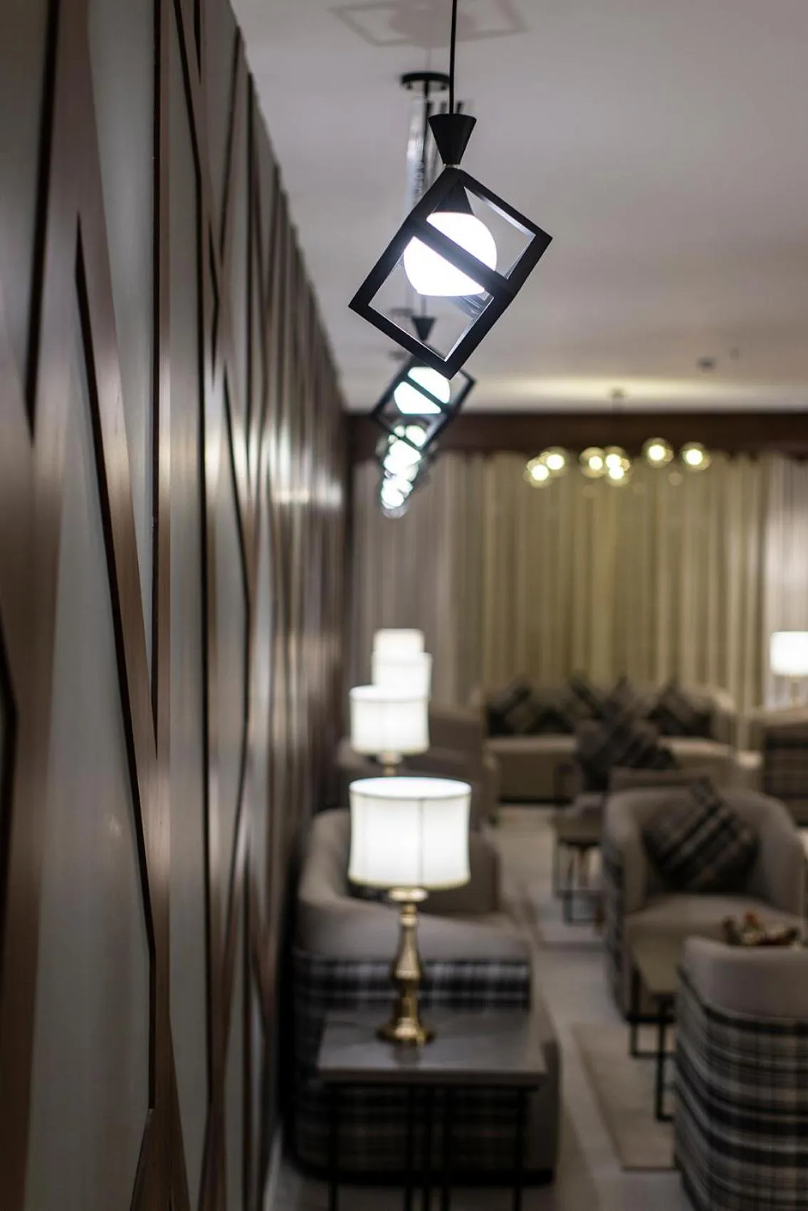 Lounge or bar in Enala Hotel Apartments- Tabuk