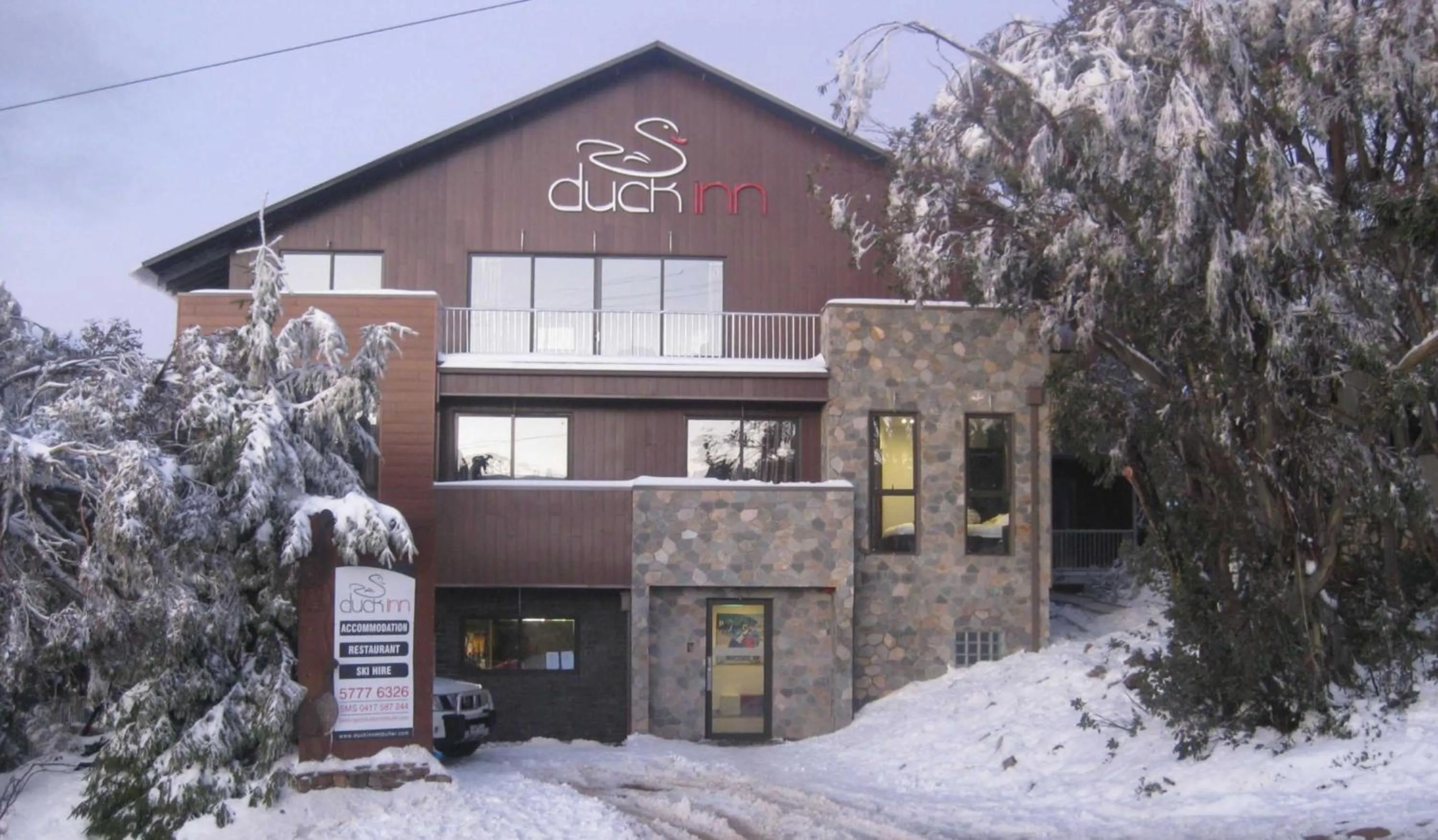 Facade/entrance in Duck Inn Mt Buller