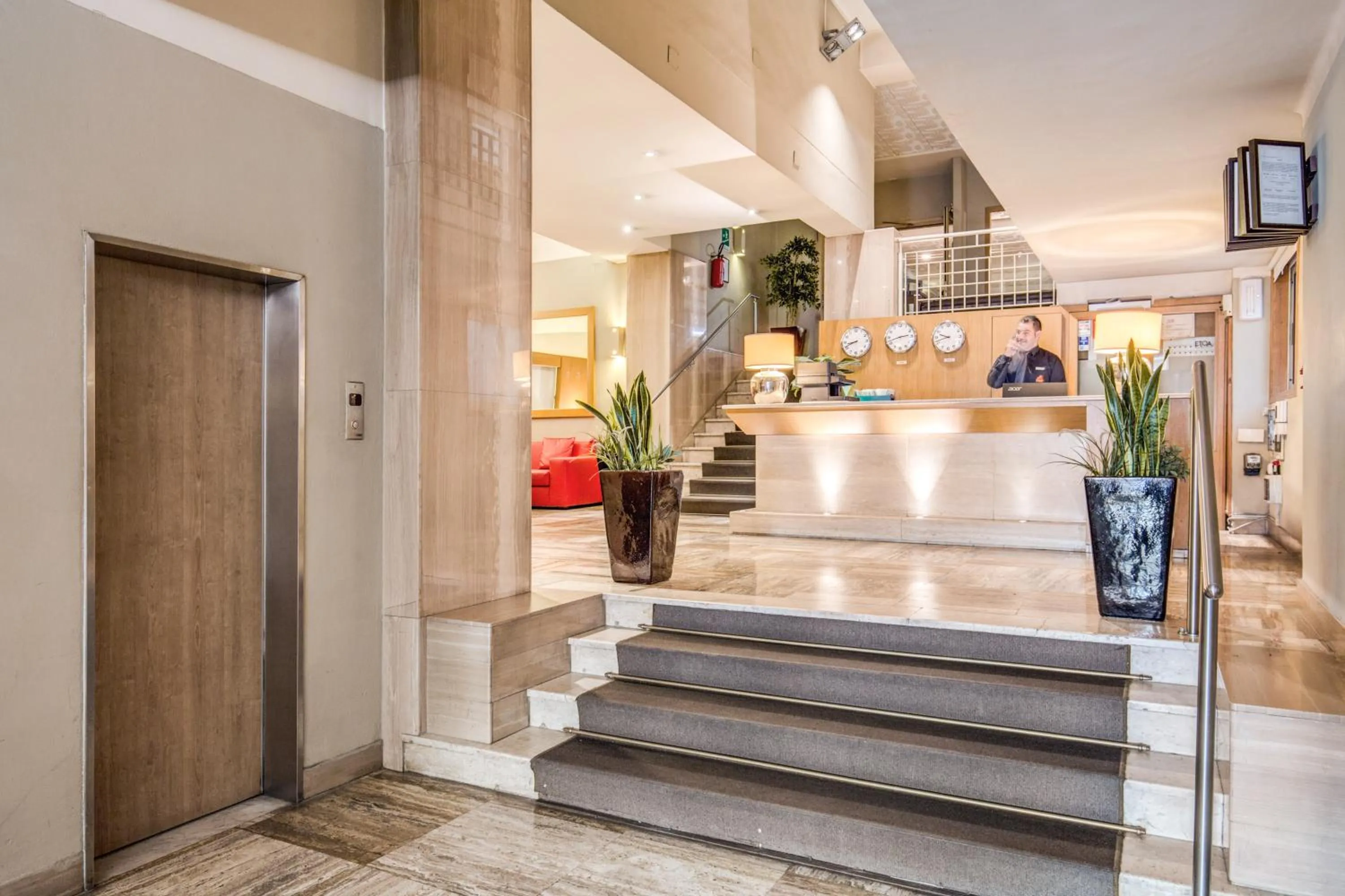 Lobby or reception in Hotel Delle Nazioni