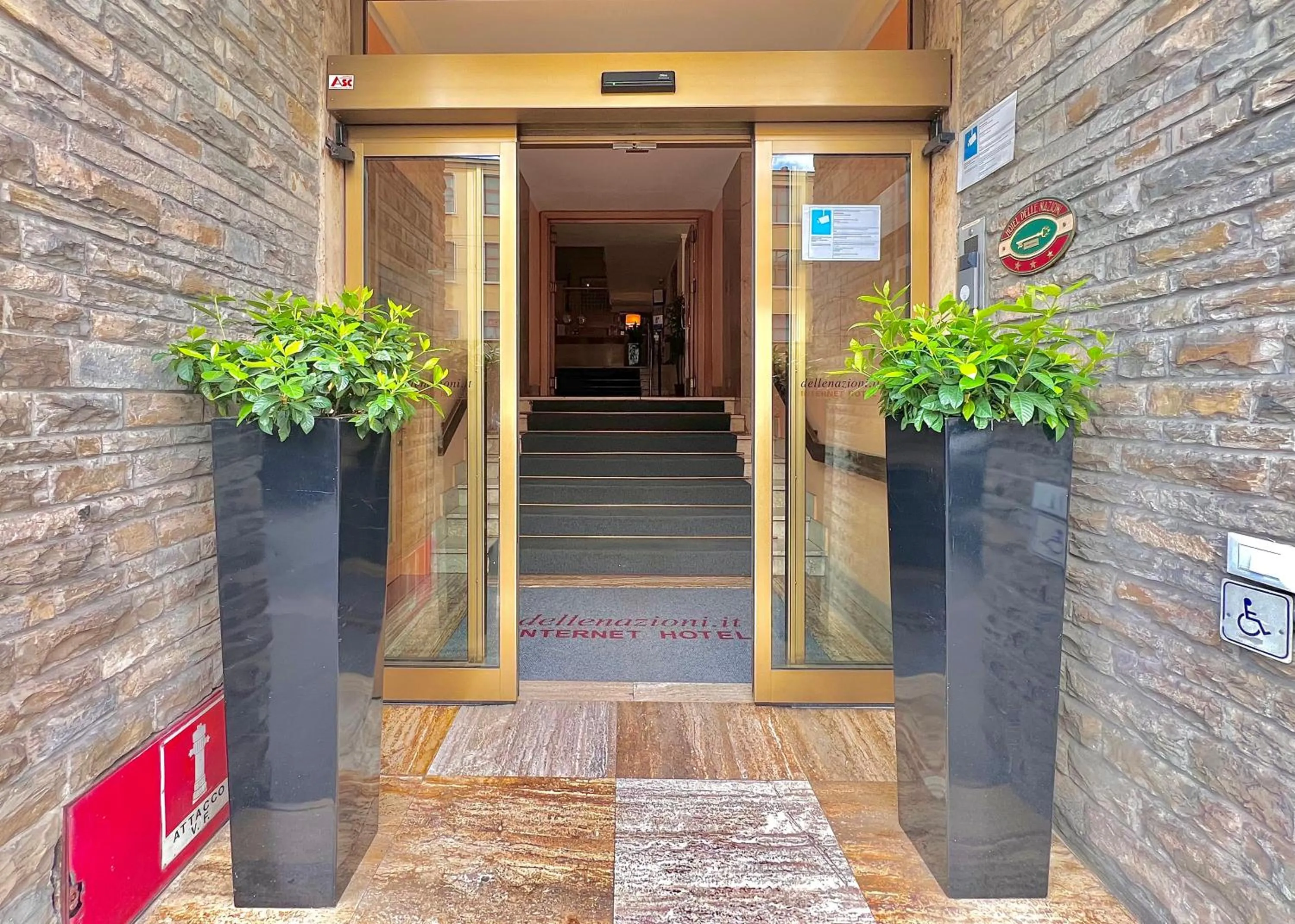 Facade/entrance in Hotel Delle Nazioni