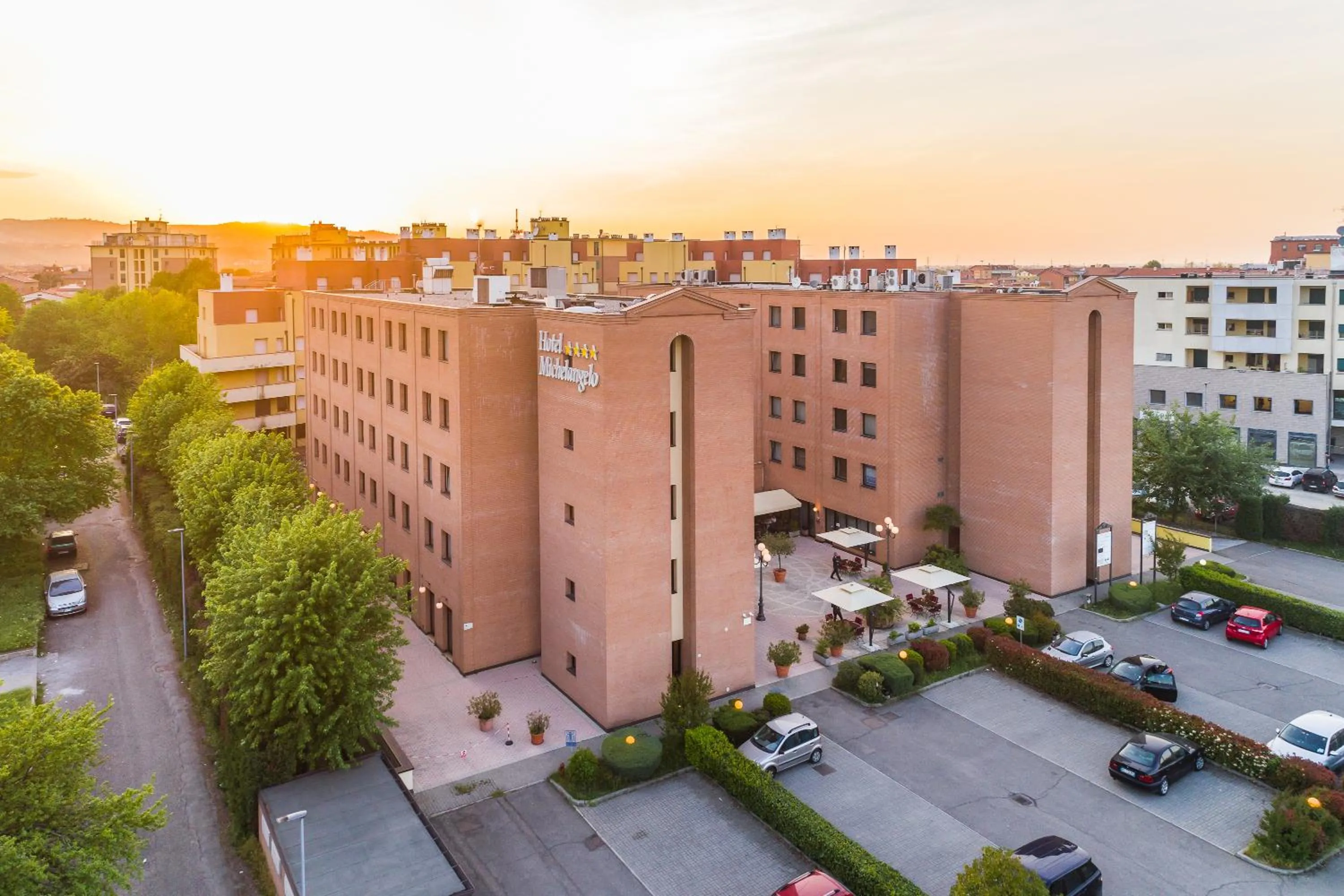 Bird's eye view in Hotel Michelangelo