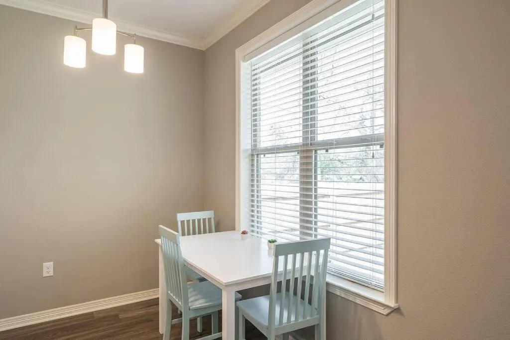 Dining area in Home sweet home- great access to hospitals and everything