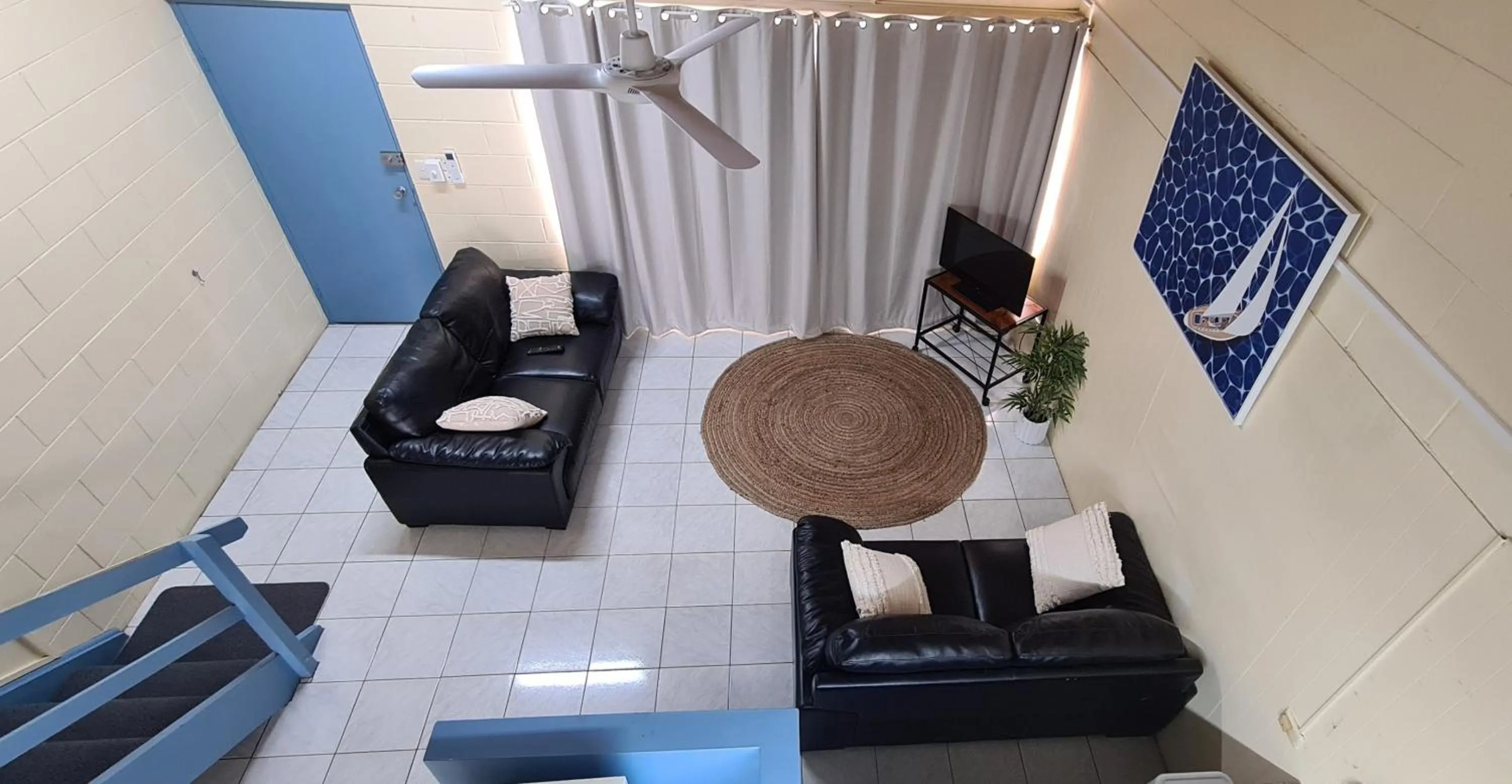 Living room in Emthree Seaside Apartments