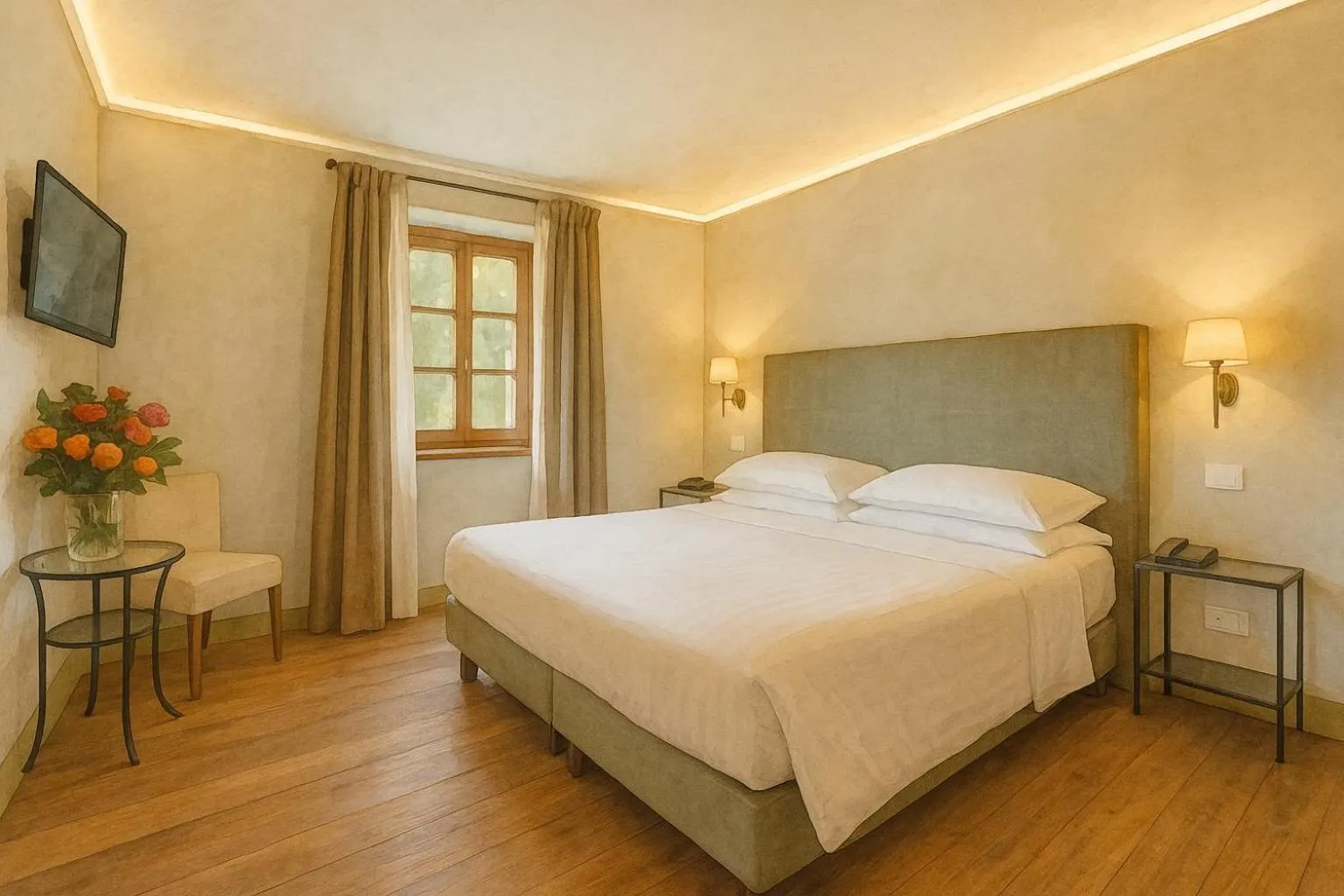 TV and multimedia, Bed in Ultimo Mulino Country Hotel