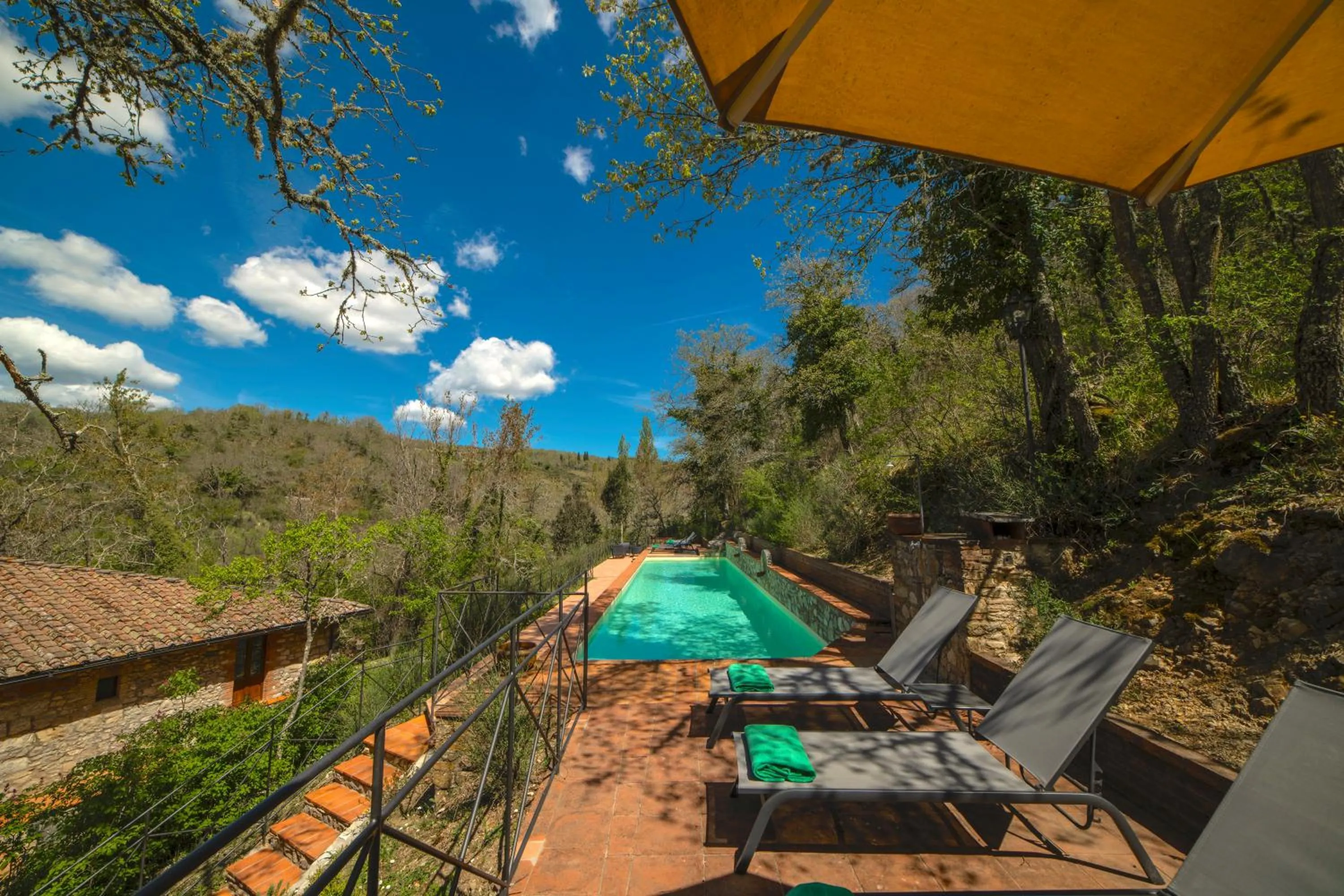 Pool view in Ultimo Mulino Country Hotel