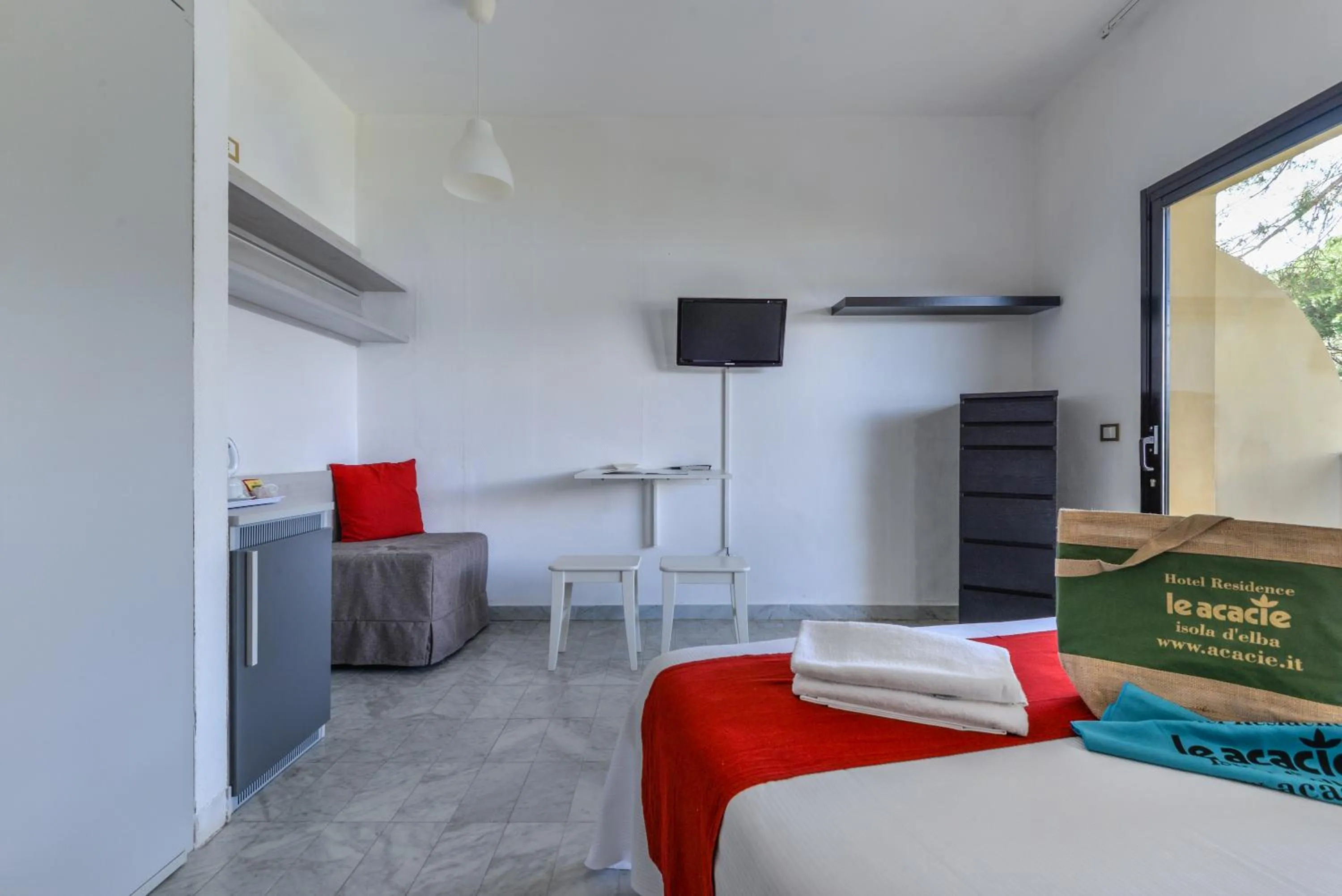 Bedroom, Bed in Hotel Le Acacie