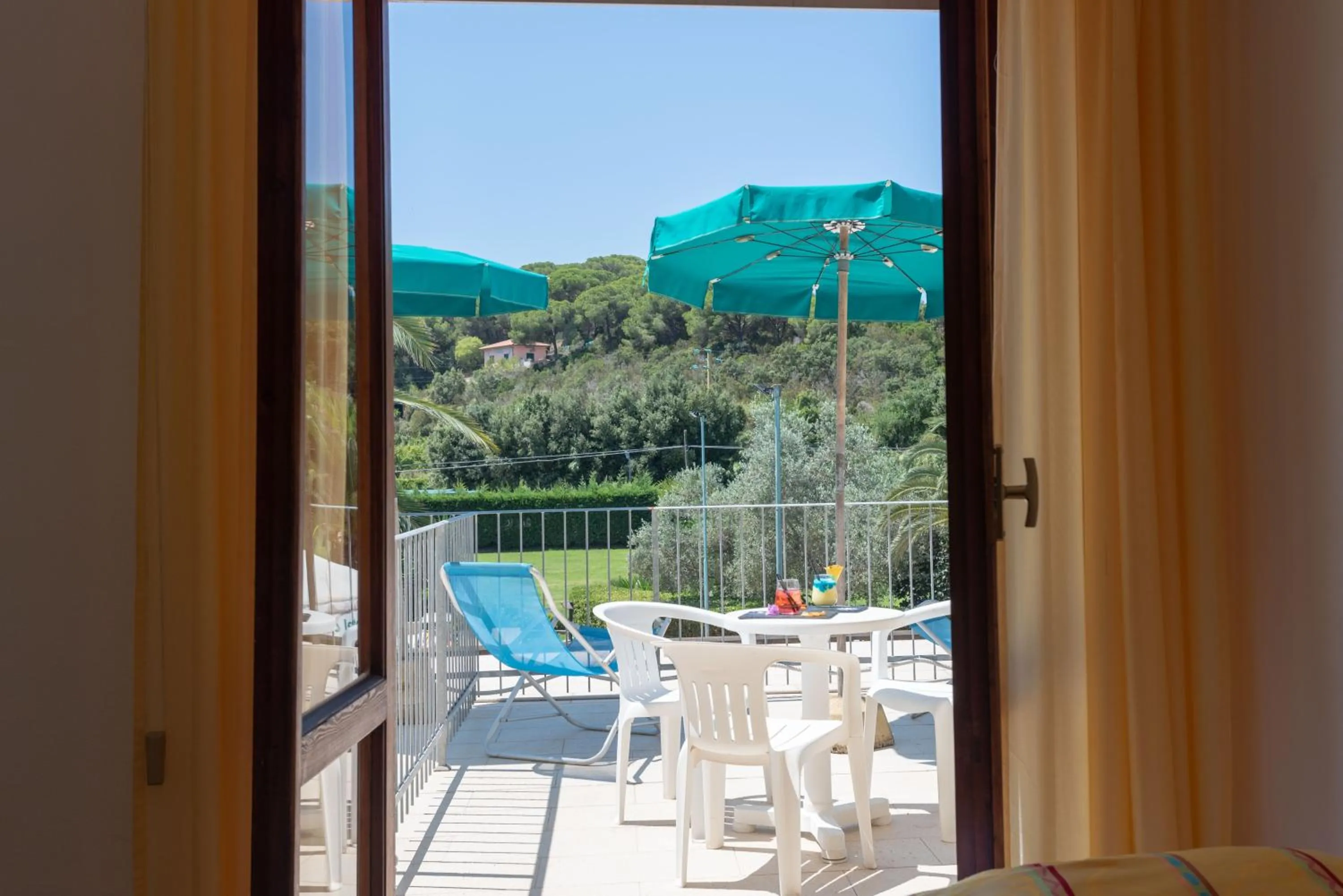 Balcony/Terrace in Hotel Le Acacie