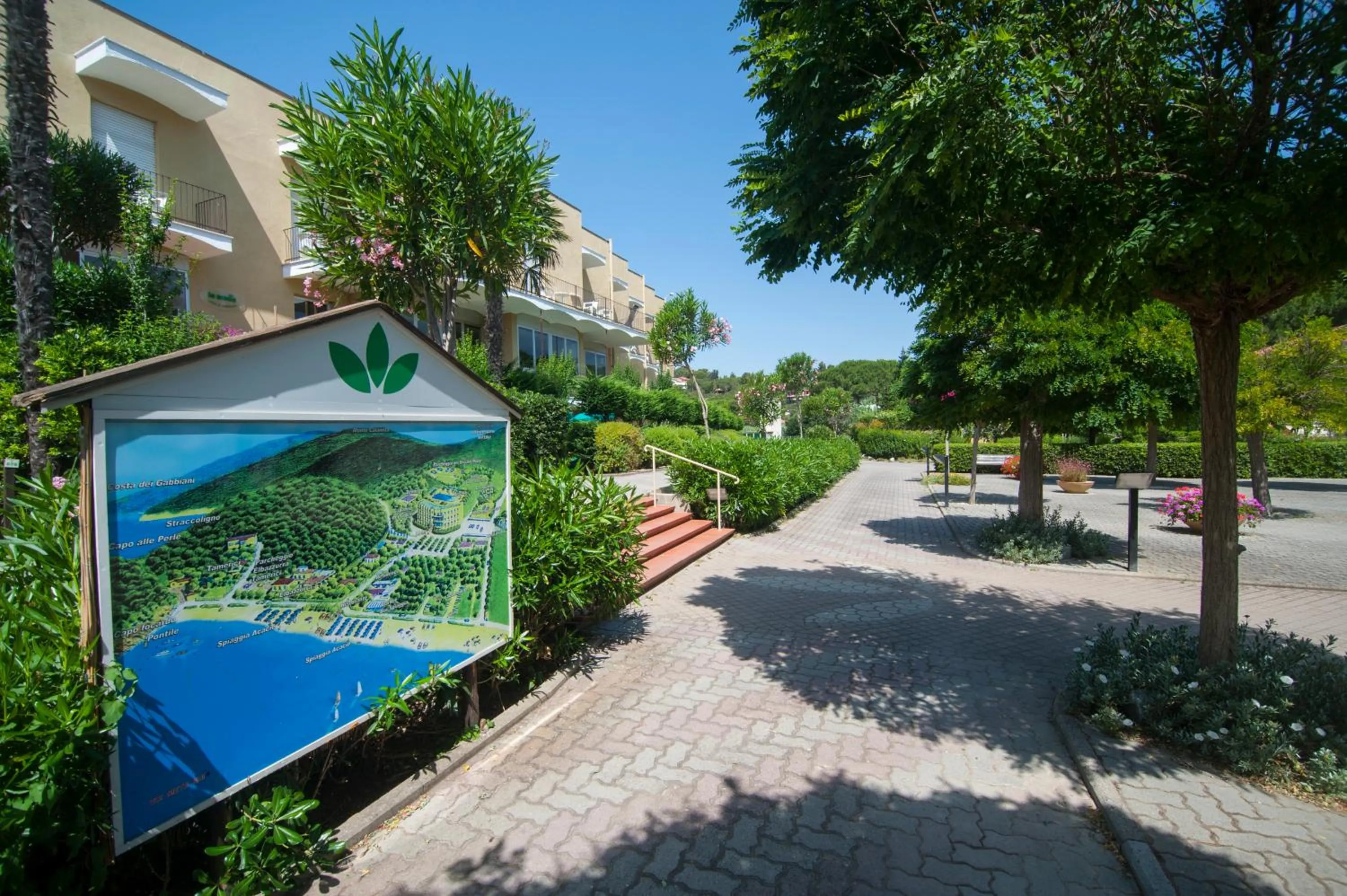 Property building in Hotel Le Acacie