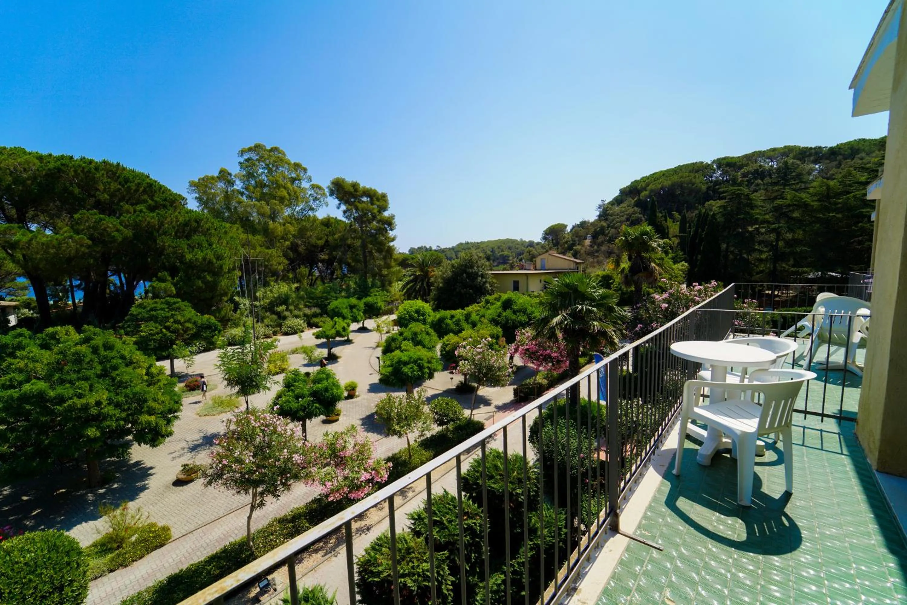 Balcony/Terrace in Hotel Le Acacie