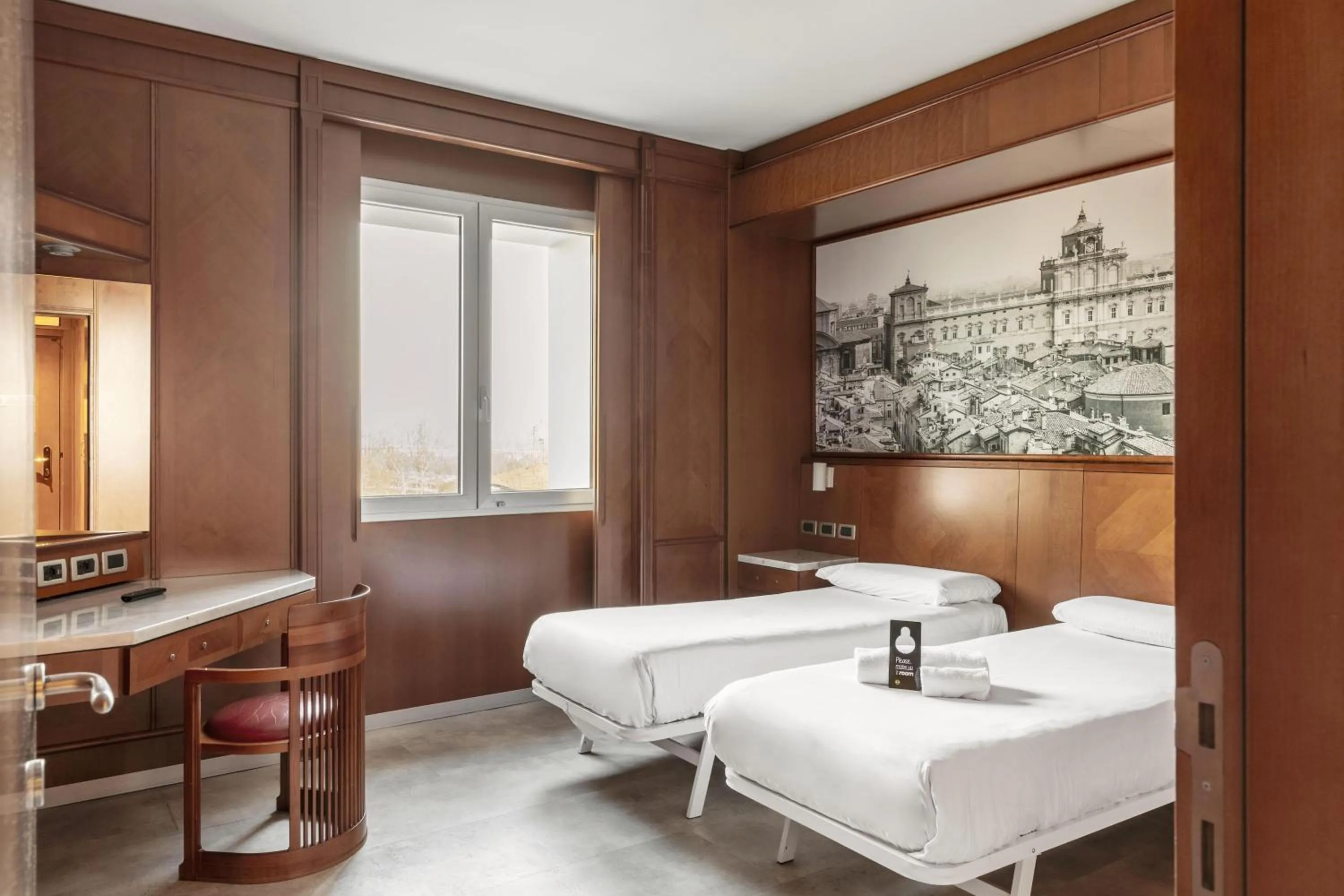 Photo of the whole room, Bed in B&B Hotel Modena