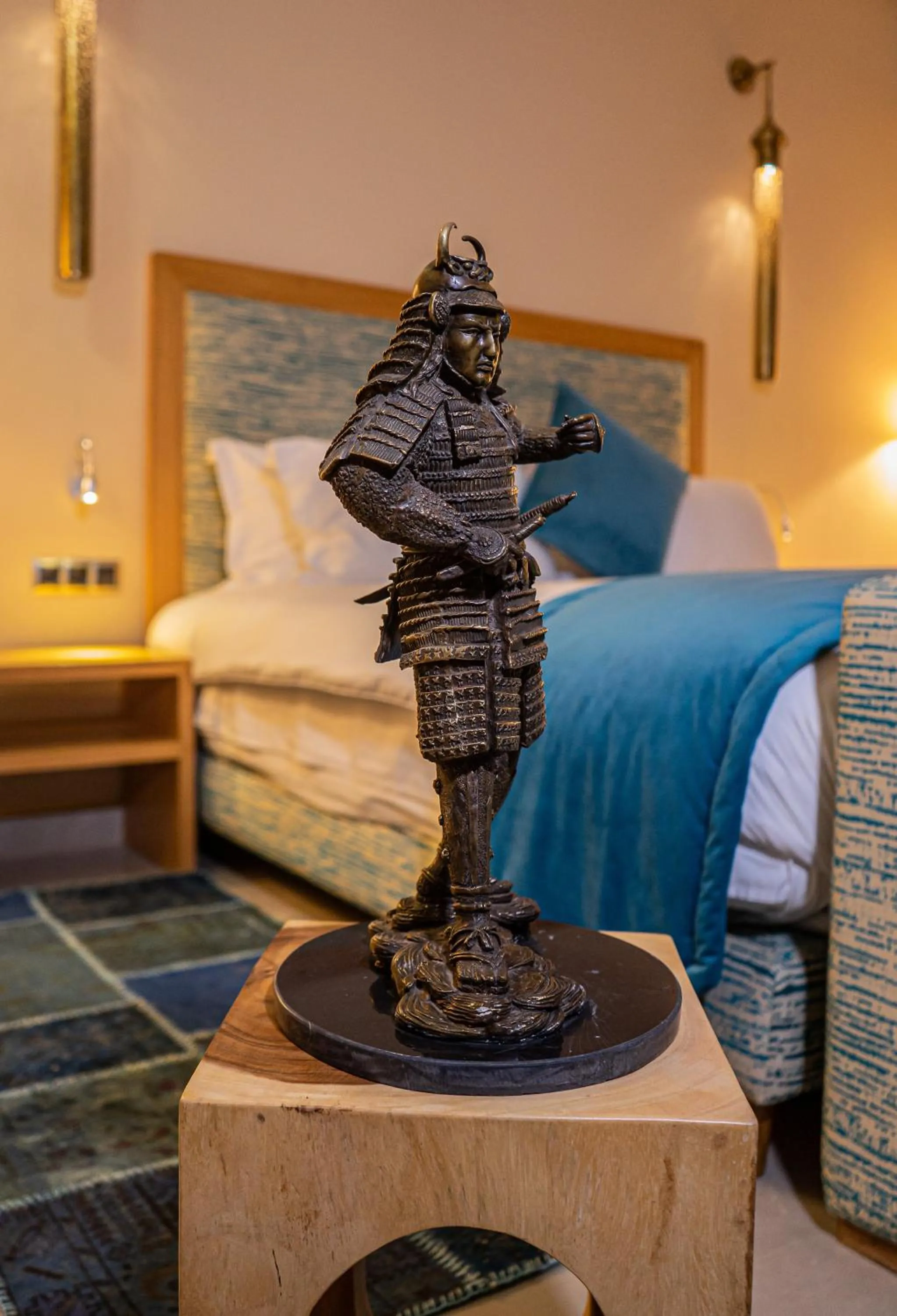 Bed in SUMAHAN SUITES & SPA