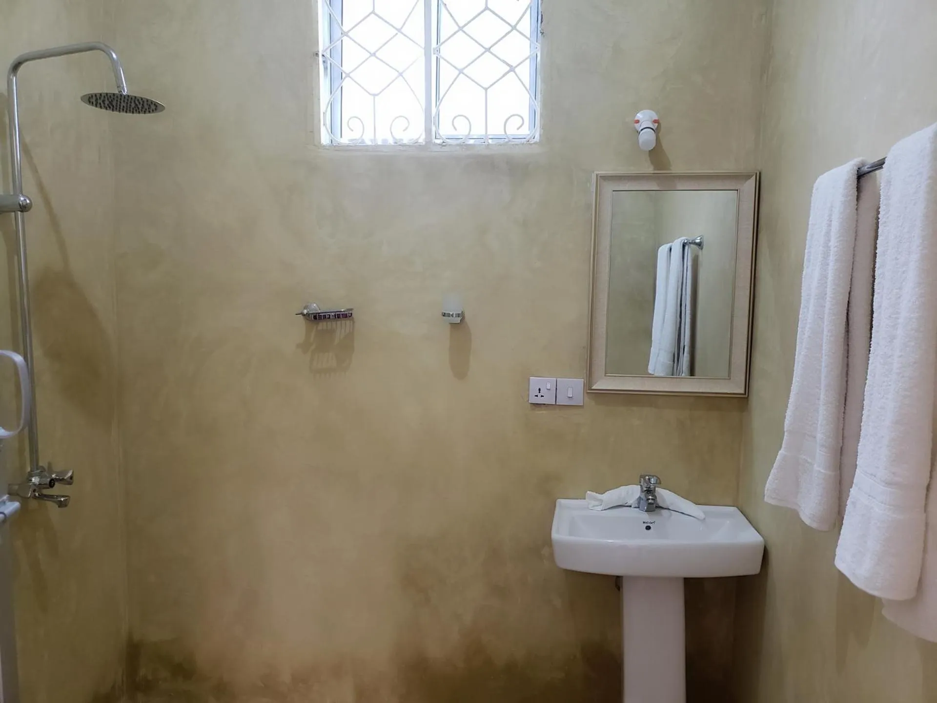 Shower in Serenity Boutique Hotel, Tanzania Unforgettable