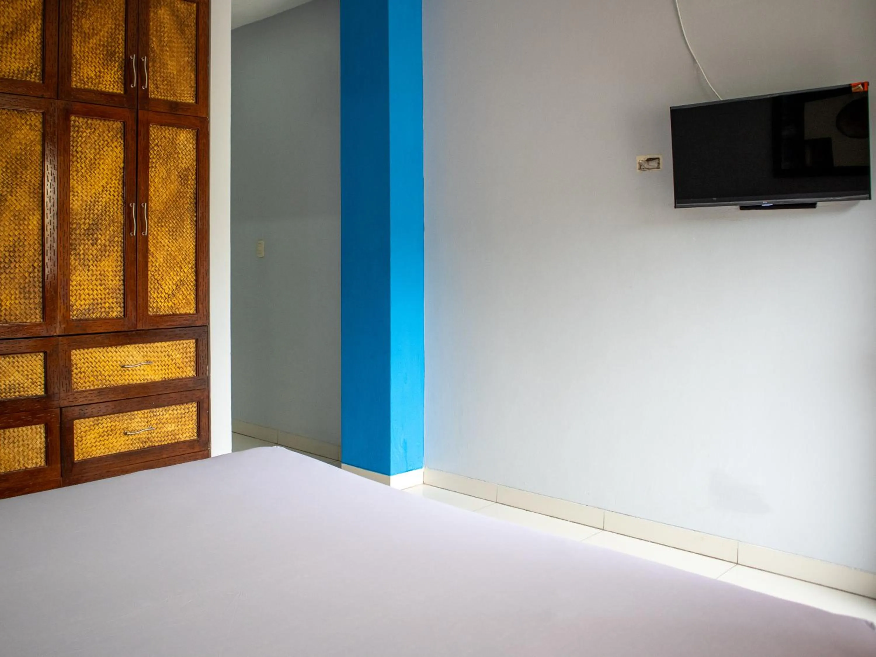 Bed in Hotel Sol y Playa Montañita