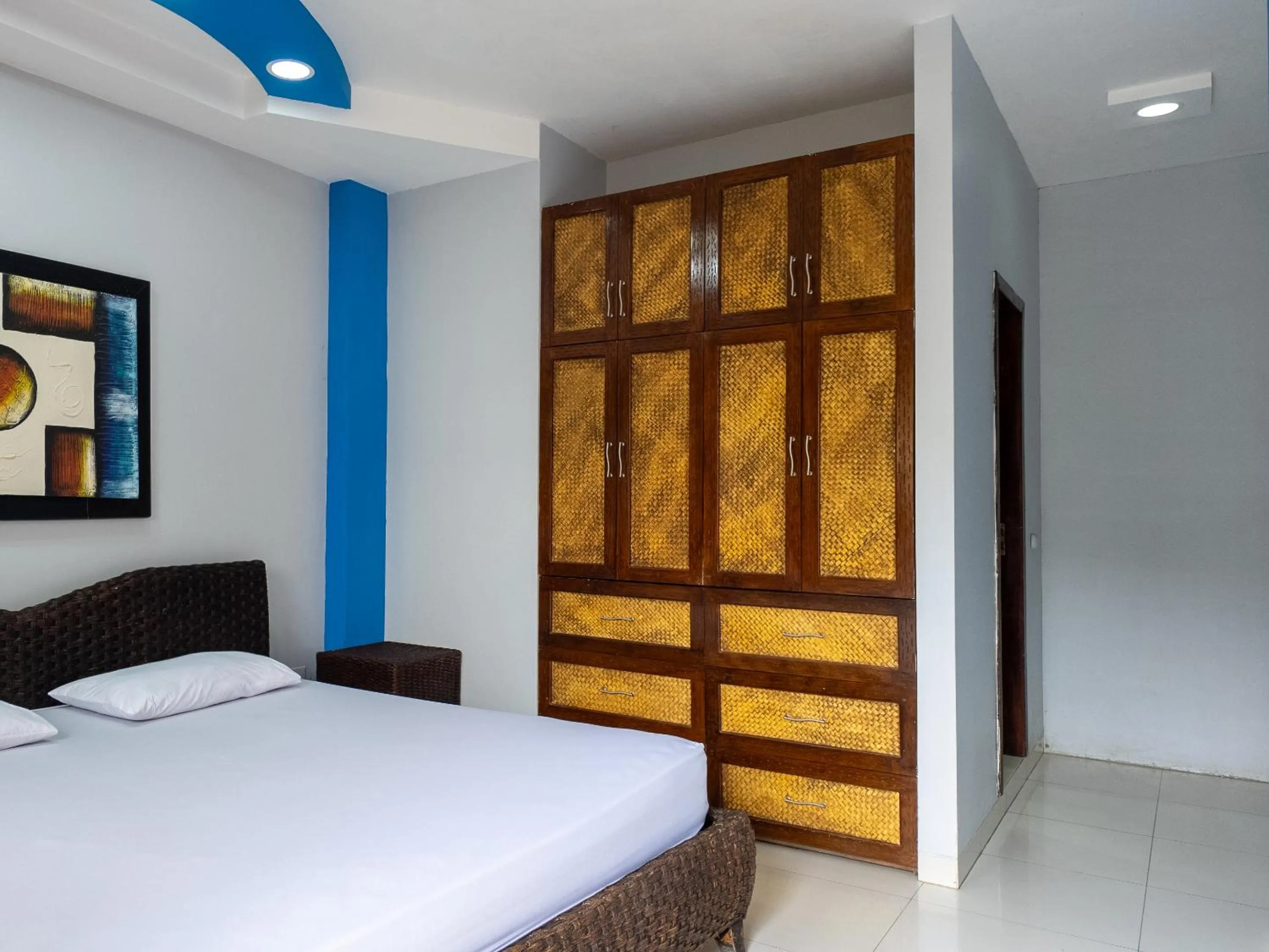 Bed in Hotel Sol y Playa Montañita