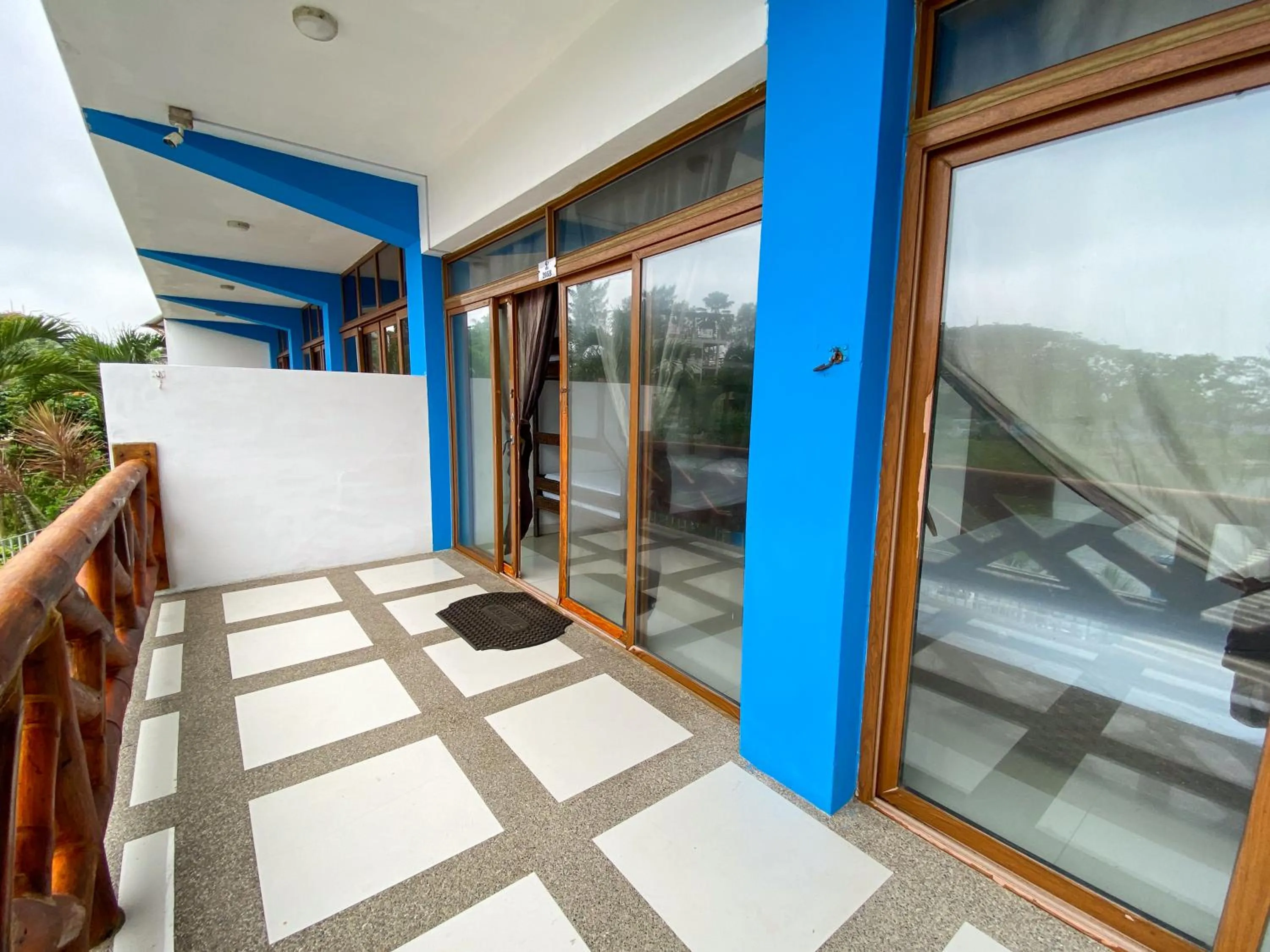 Balcony/Terrace in Hotel Sol y Playa Montañita