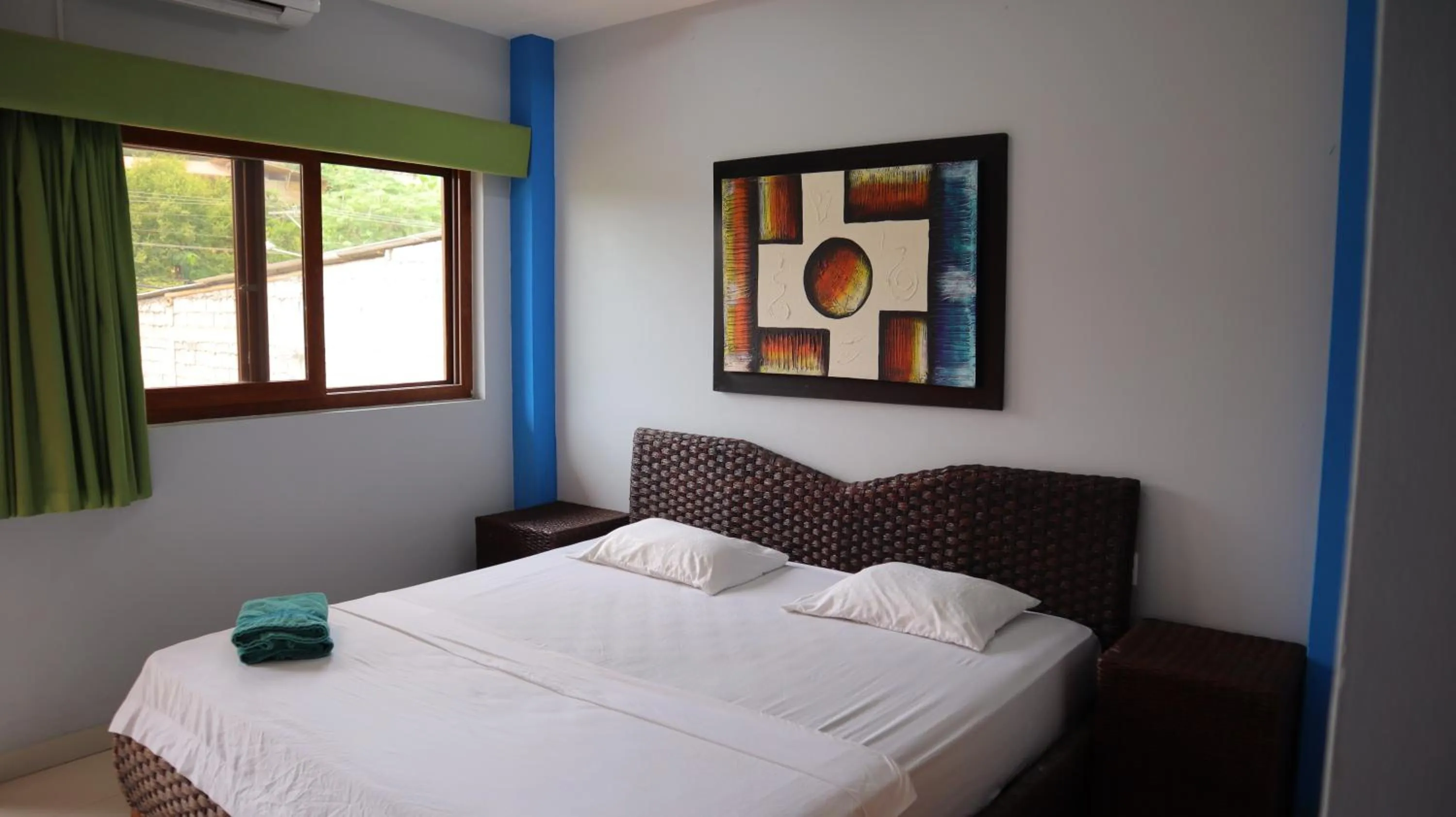 Bed in Hotel Sol y Playa Montañita