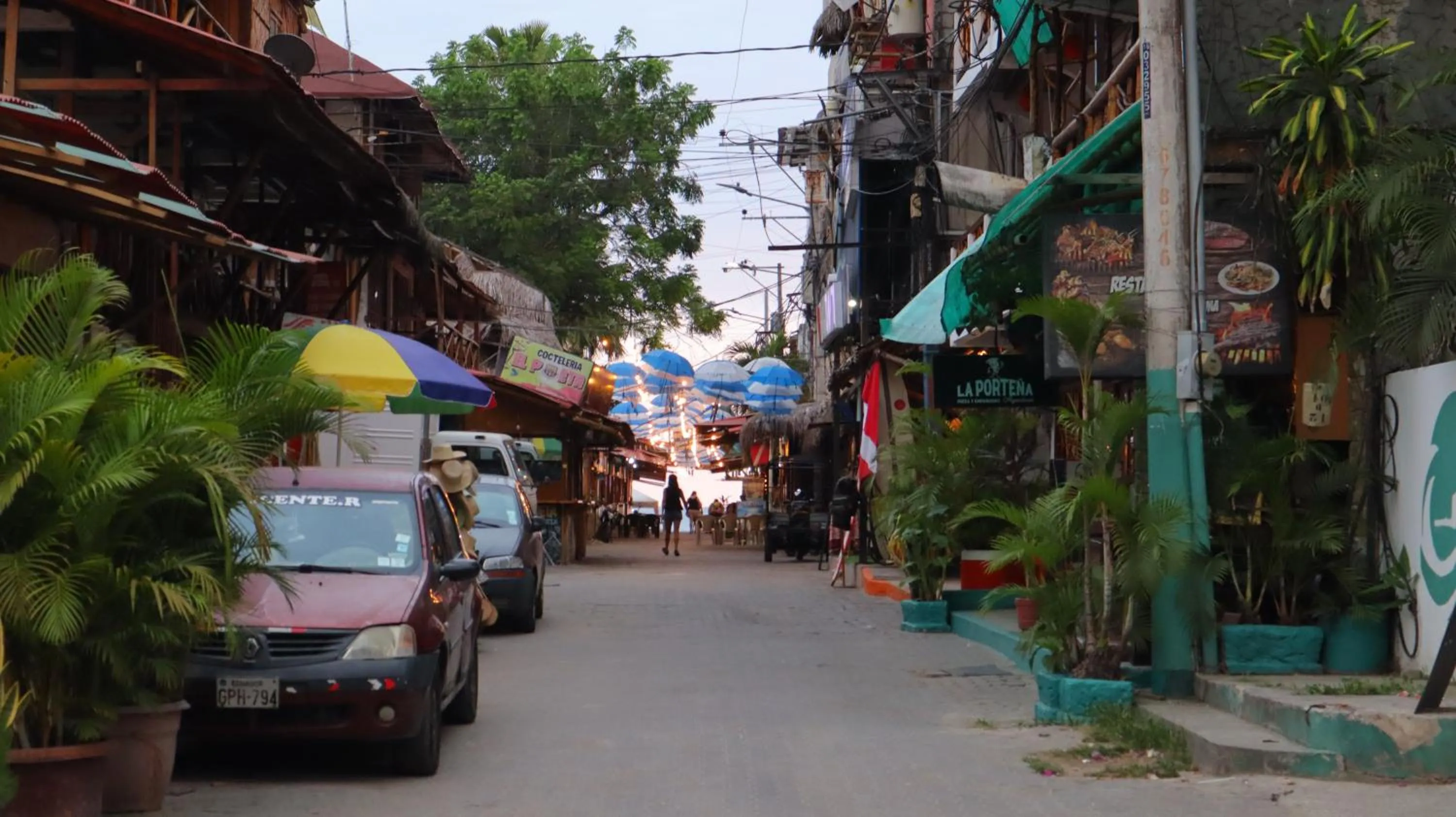 City view in Hotel Sol y Playa Montañita