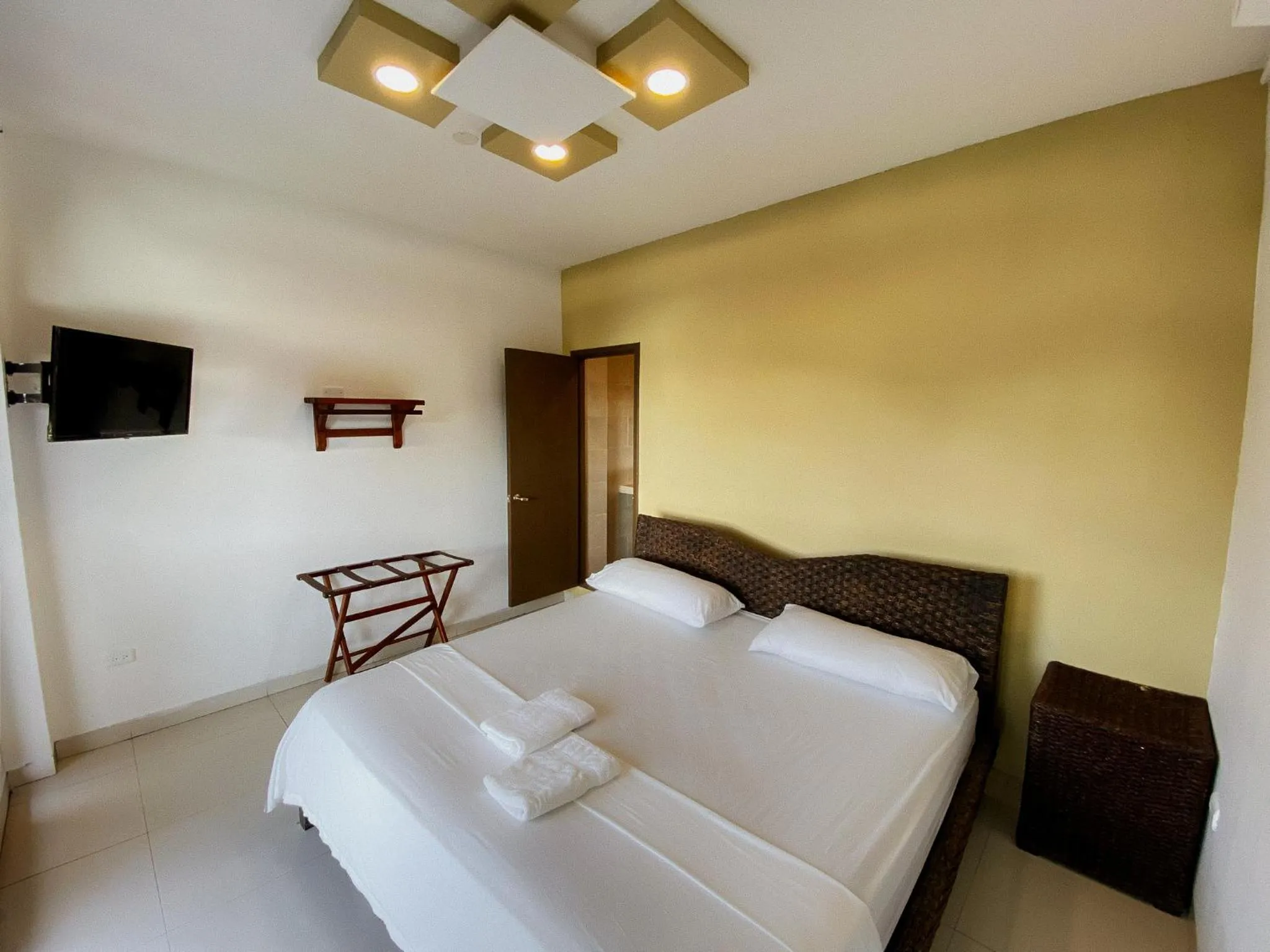 Bed in Hotel Sol y Playa Montañita