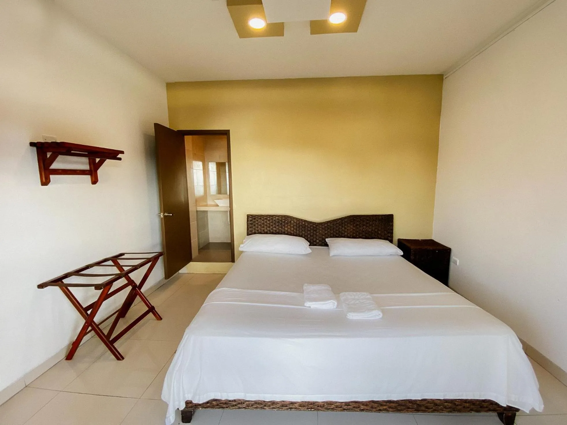 Bed in Hotel Sol y Playa Montañita