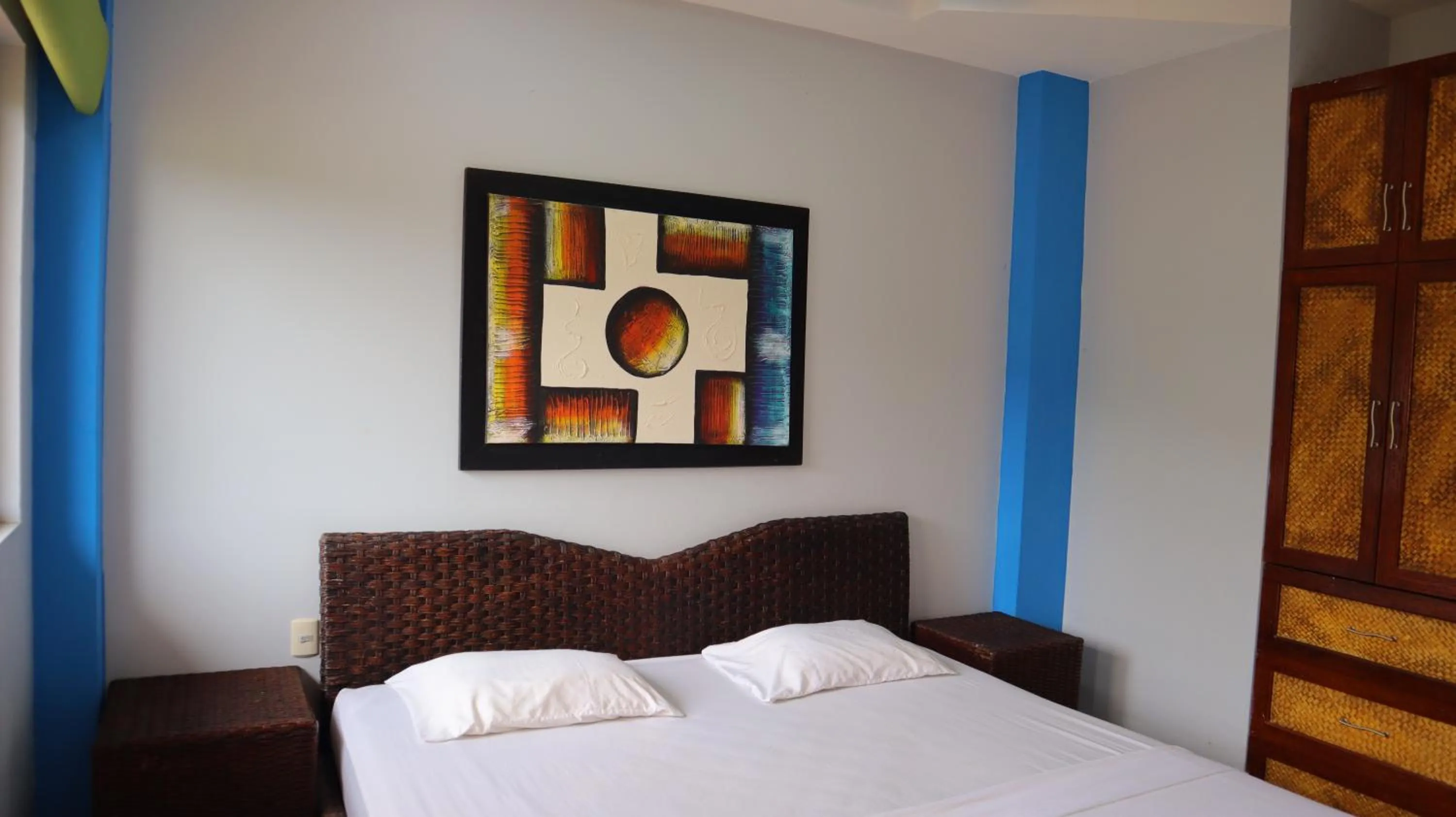 Bed in Hotel Sol y Playa Montañita