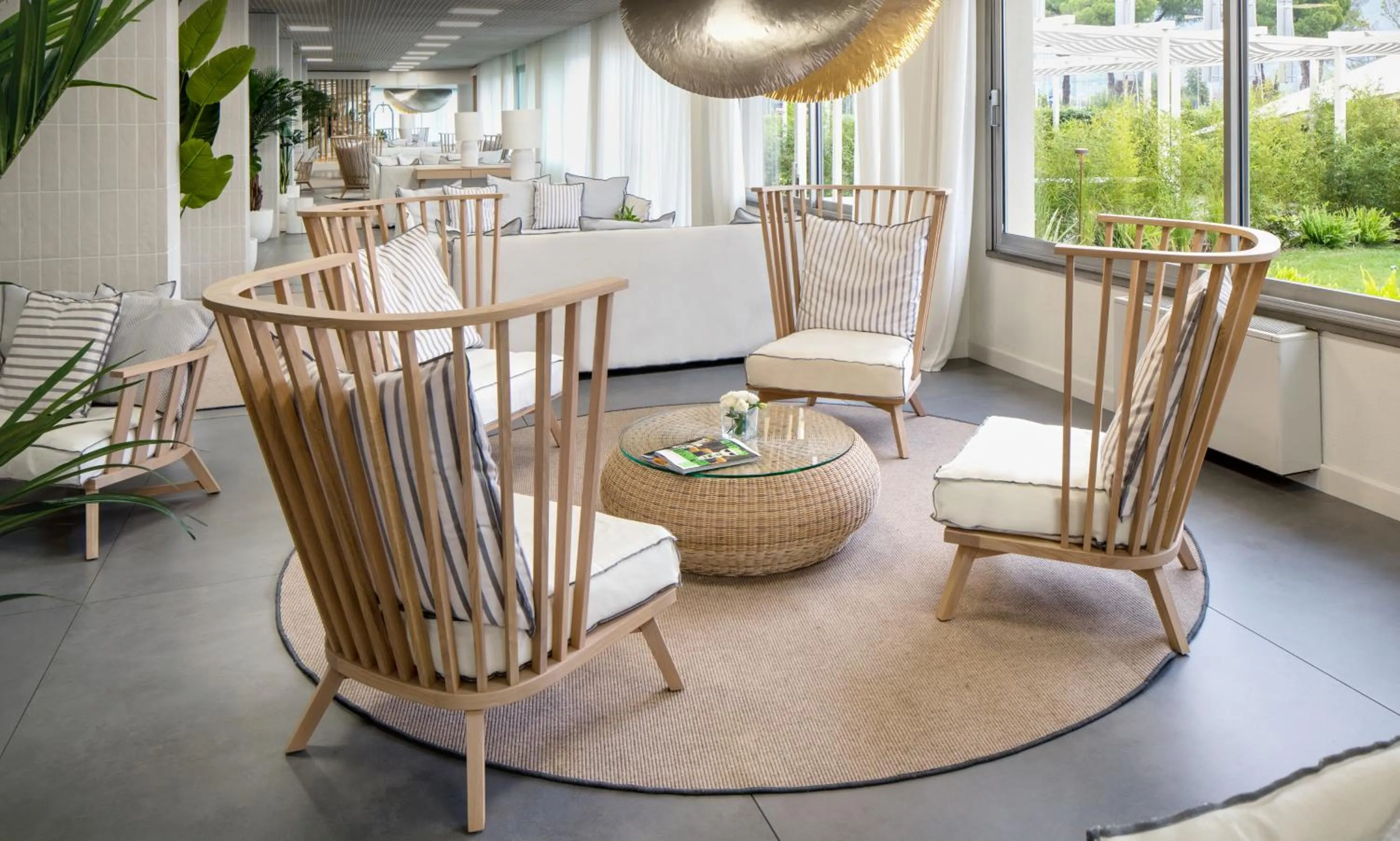 Lobby or reception in UNA Hotels Forte Dei Marmi