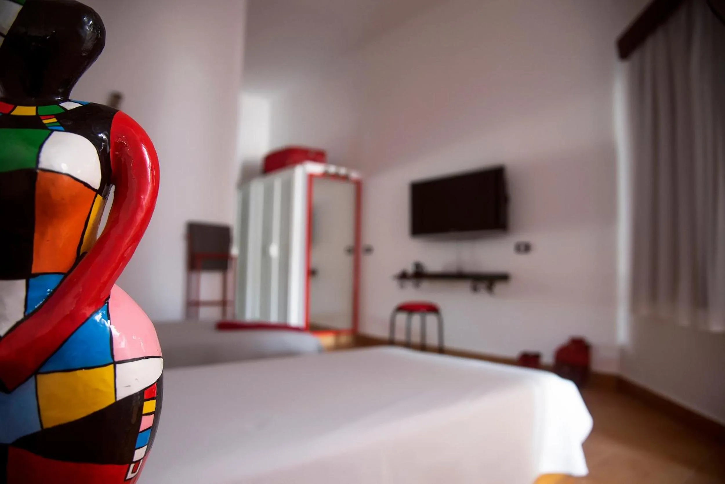 Bed in Sanafir Hotel - El Pacha Suites Sharm - Adults Only