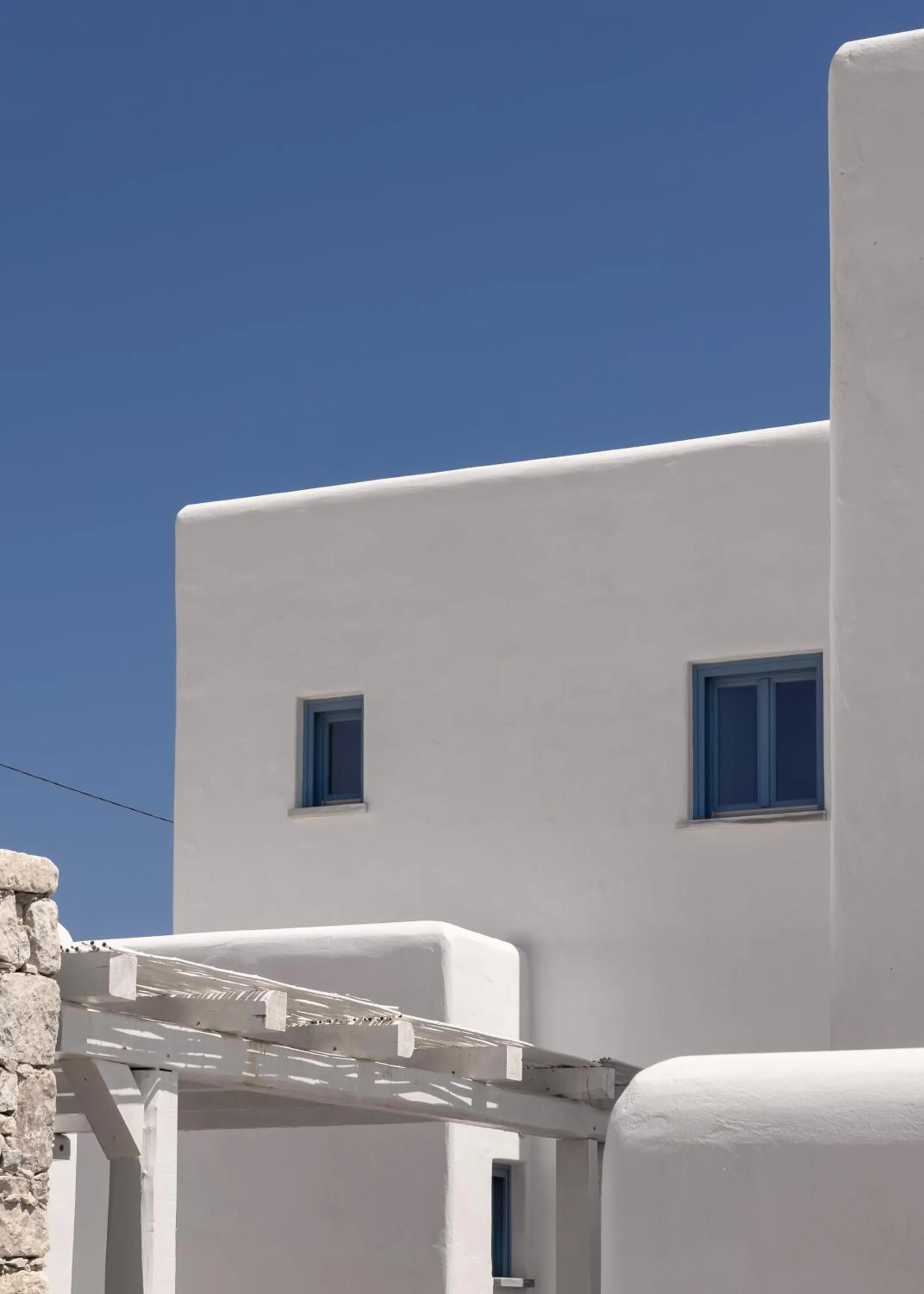 Property building in Camvillia Donoussa Village Suites