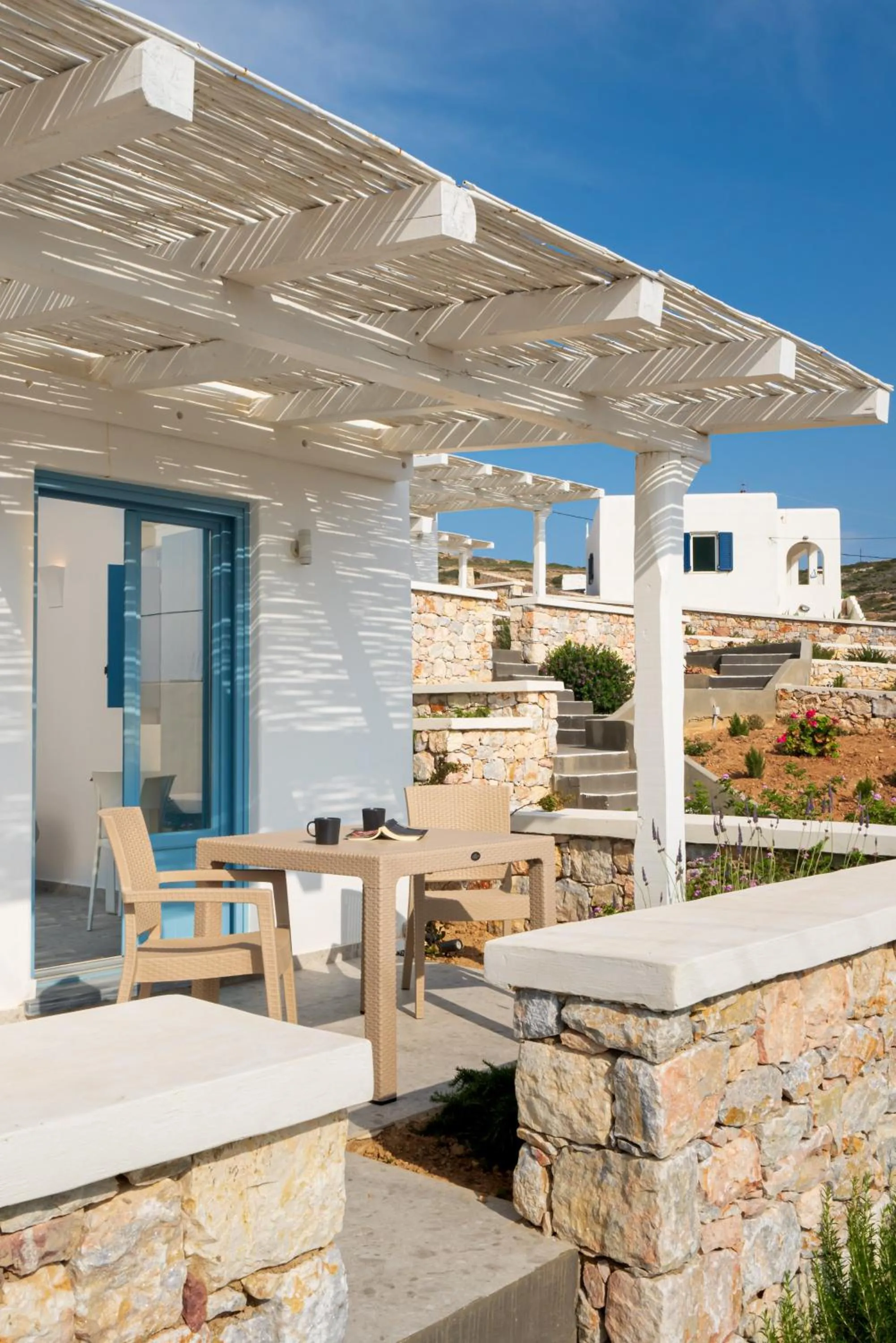 Balcony/Terrace in Camvillia Donoussa Village Suites