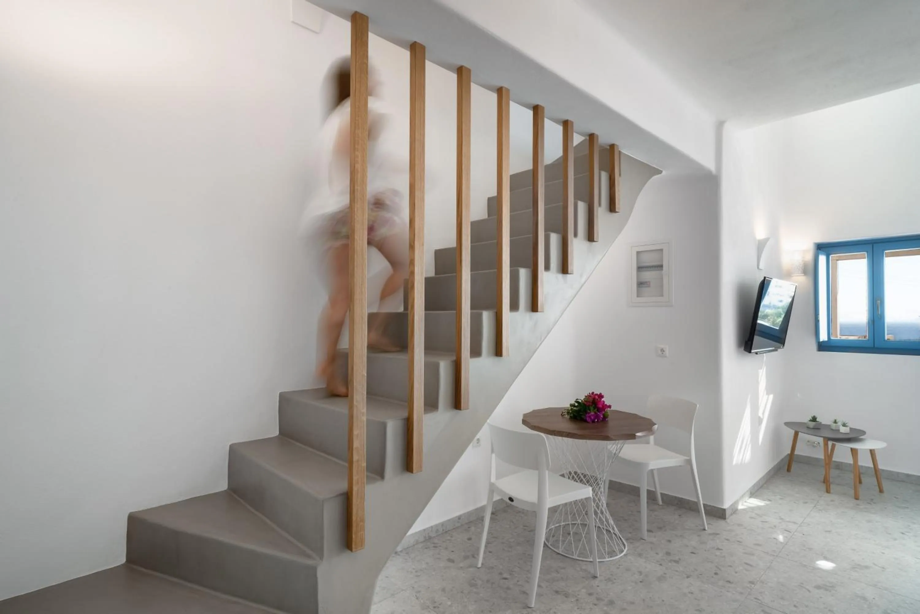 Dining area in Camvillia Donoussa Village Suites