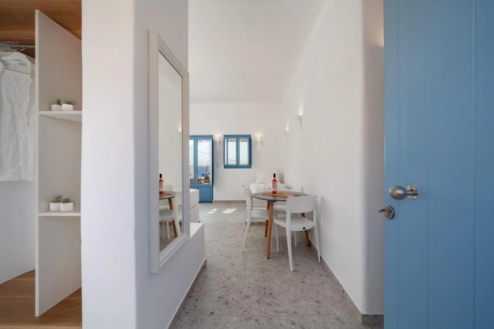 Seating area in Camvillia Donoussa Village Suites