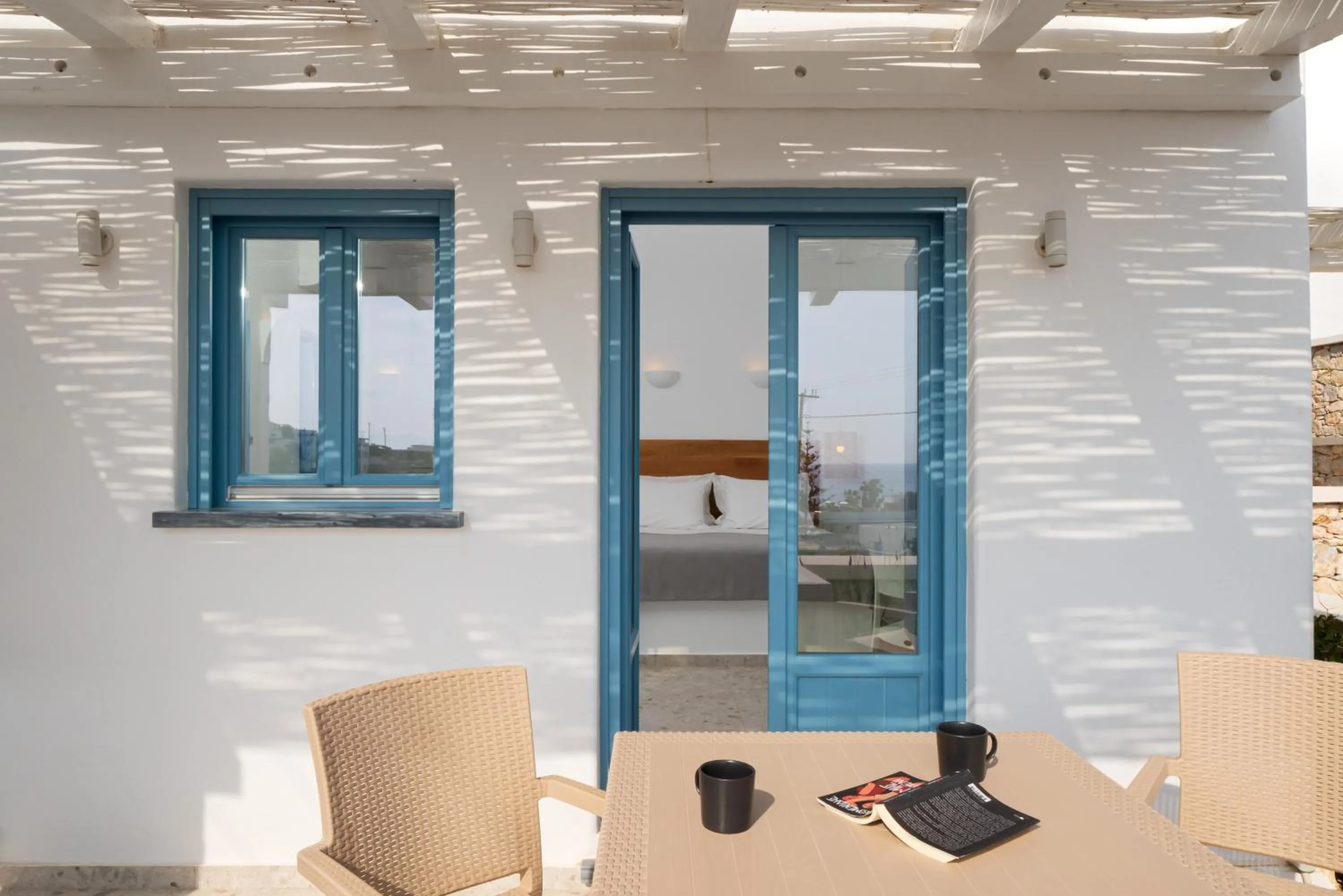 Balcony/Terrace in Camvillia Donoussa Village Suites