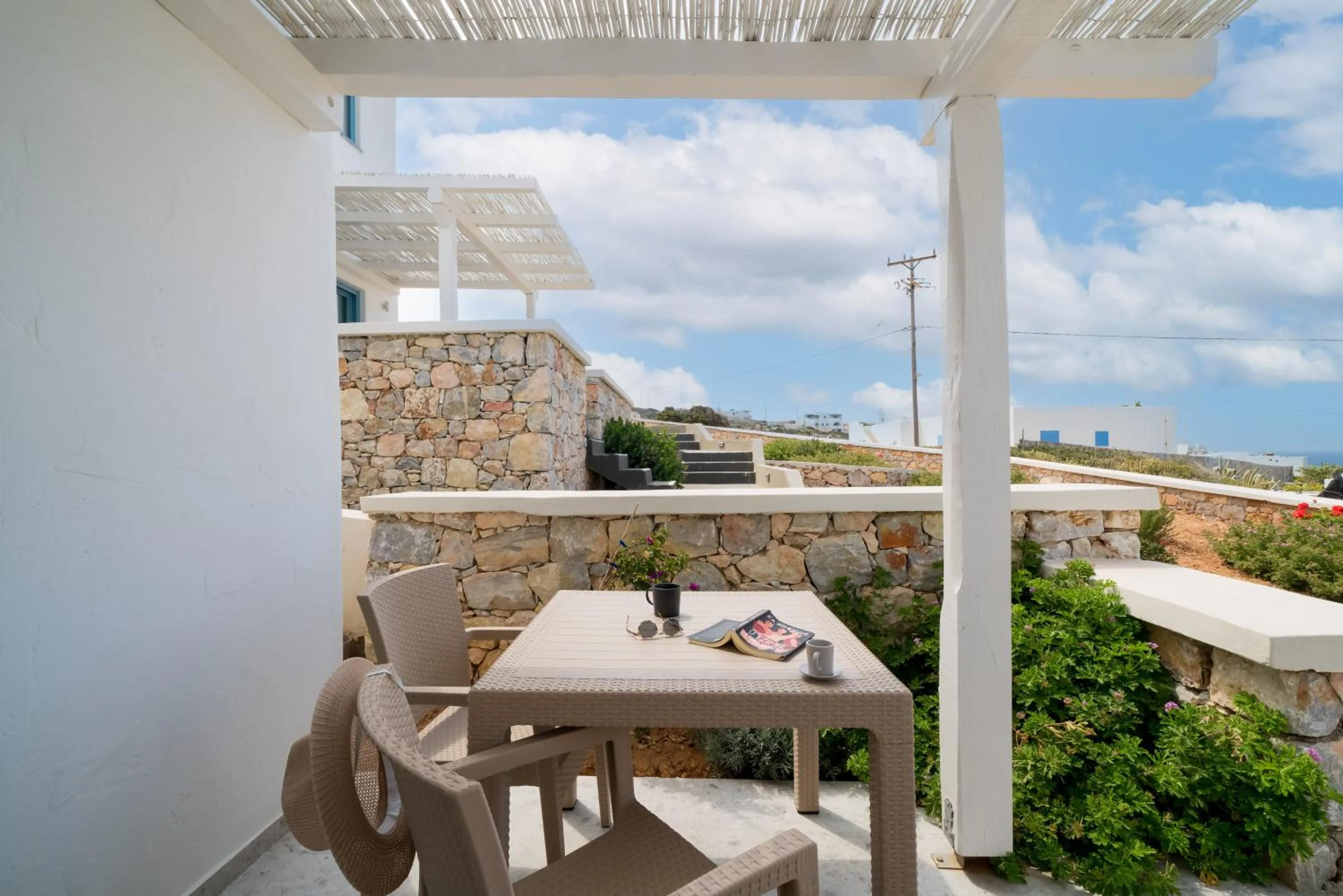 Balcony/Terrace in Camvillia Donoussa Village Suites