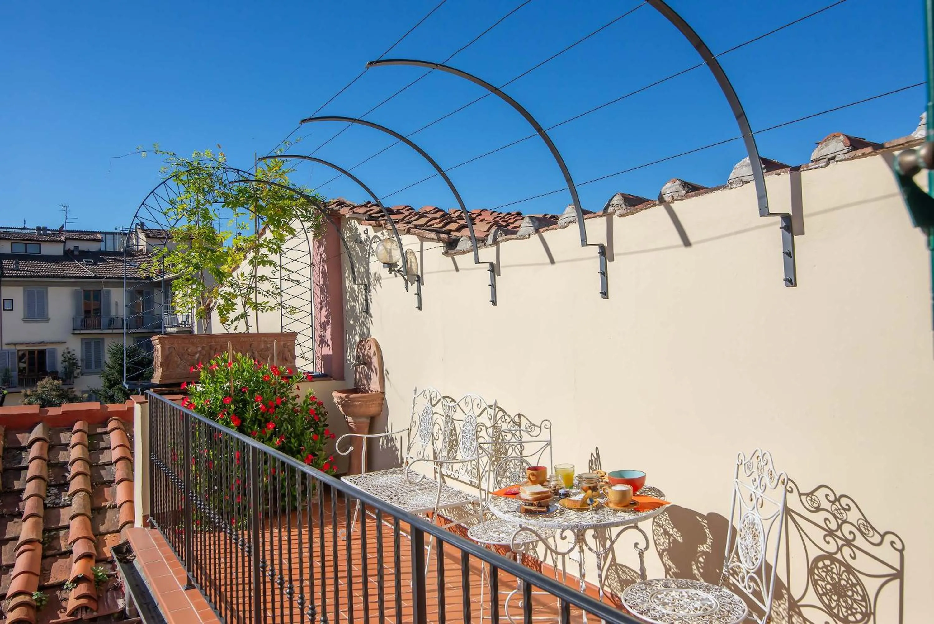 Balcony/Terrace in Hotel Porta Faenza