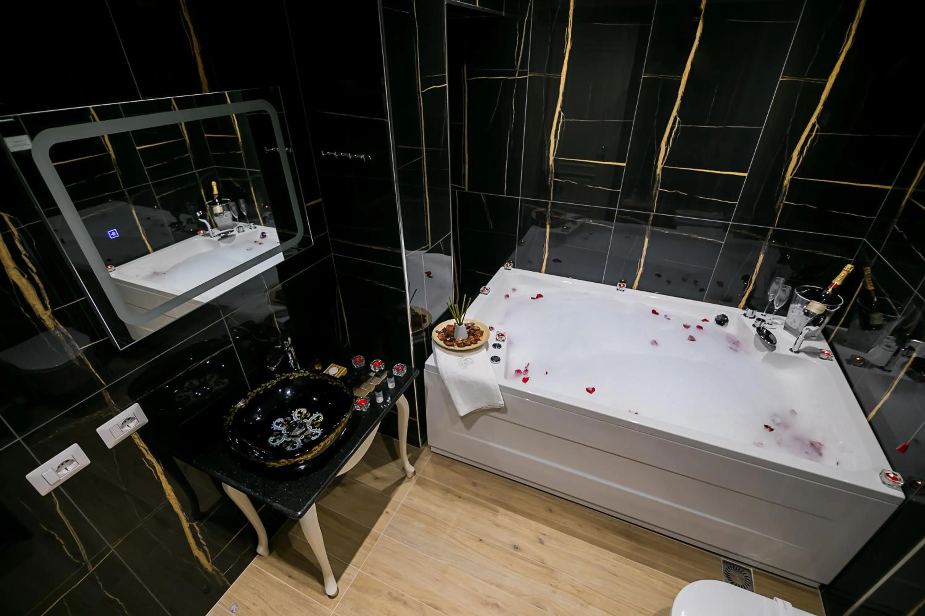 Bathroom in Legacy Boutique Hotel