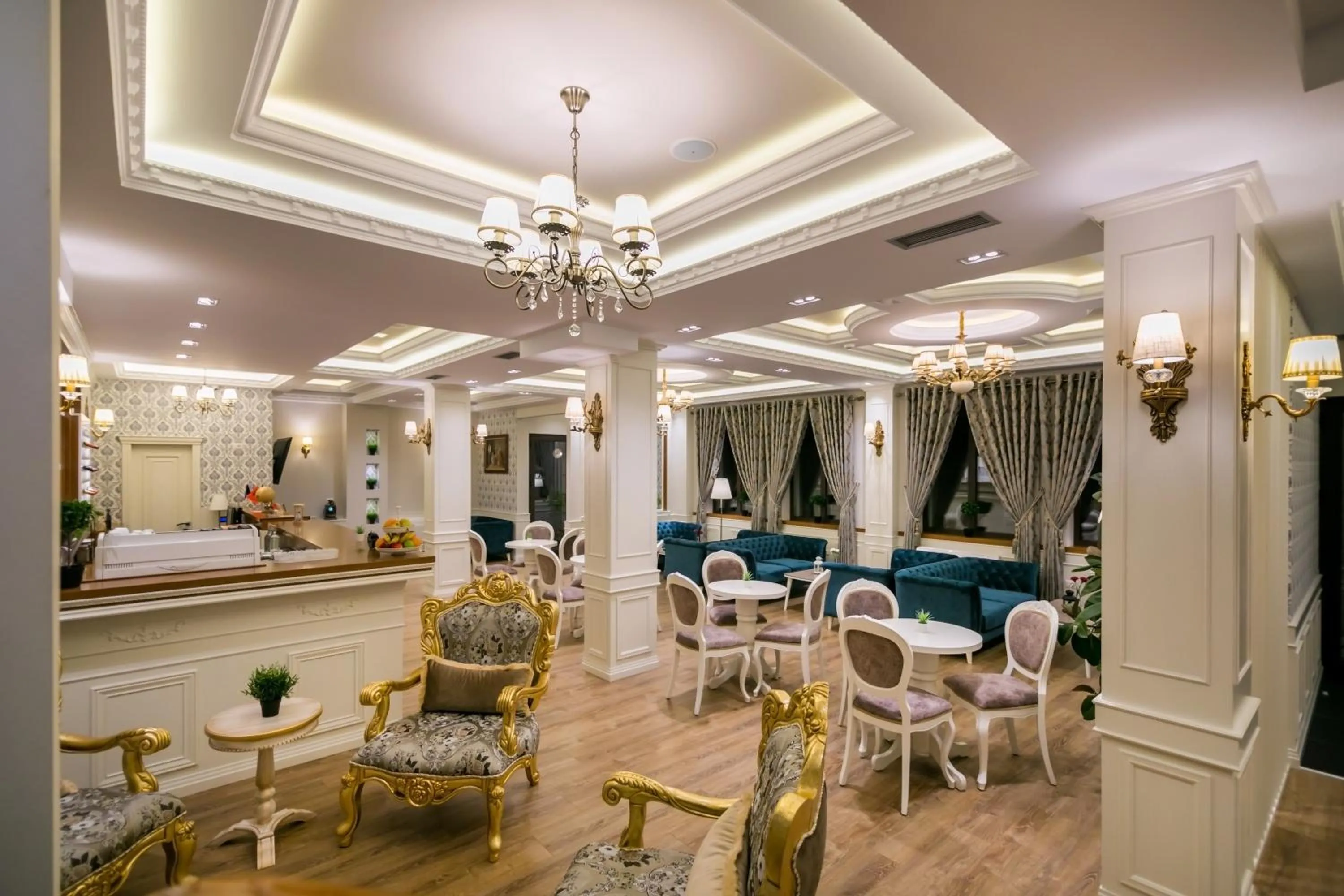 Lobby or reception in Legacy Boutique Hotel