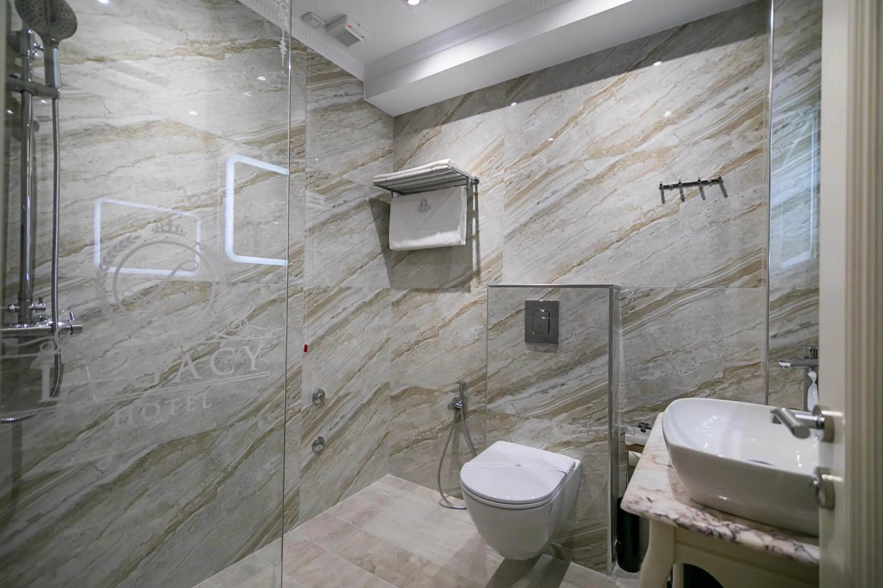 Bathroom in Legacy Boutique Hotel