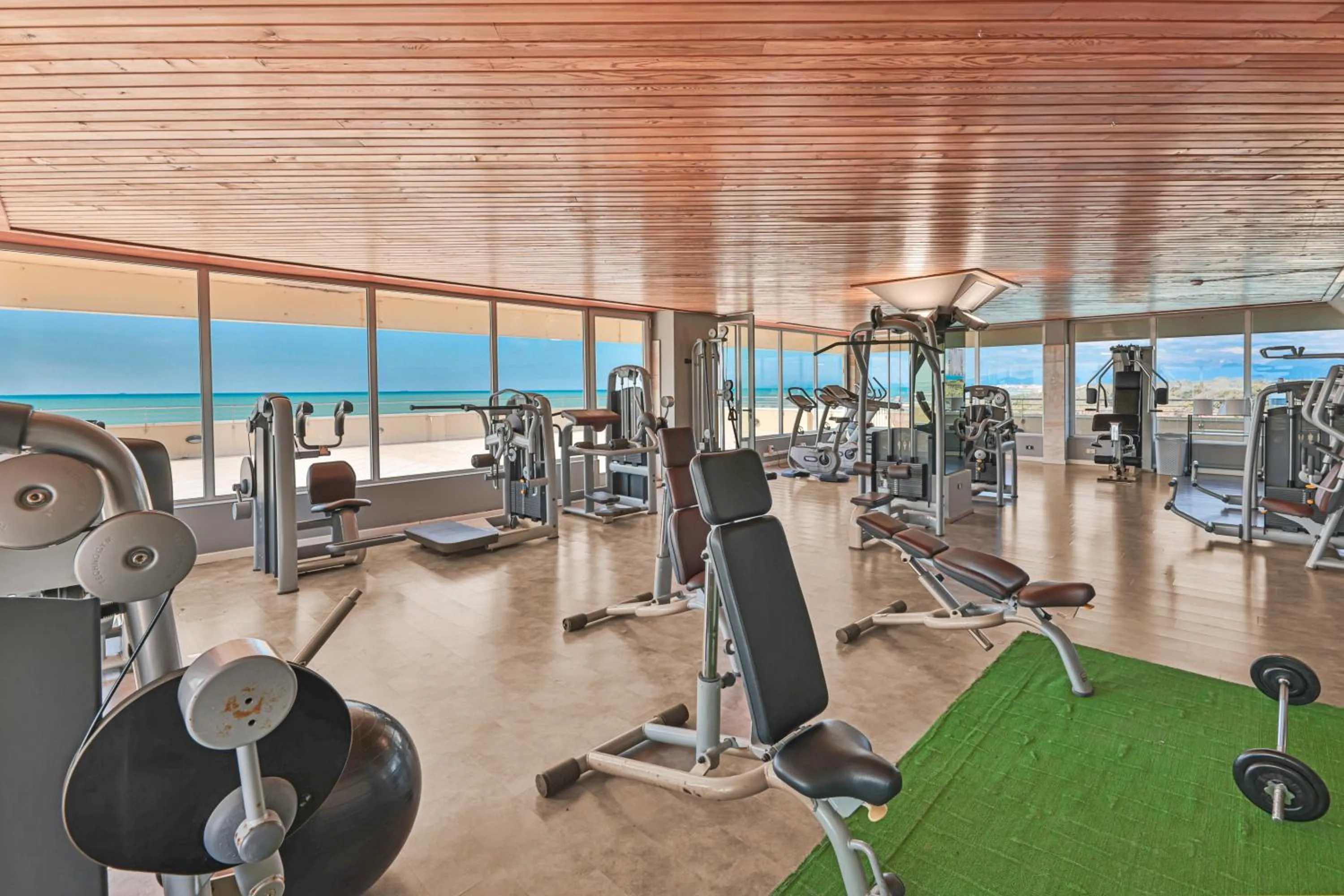 Fitness centre/facilities in Grand Hotel Continental