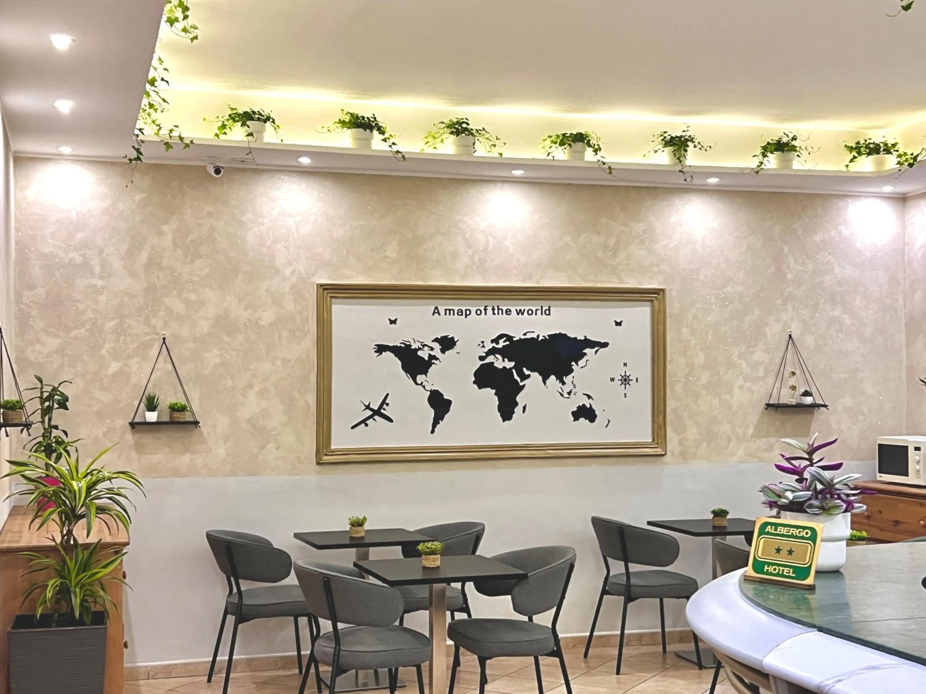 Lobby or reception in Hotel Sara