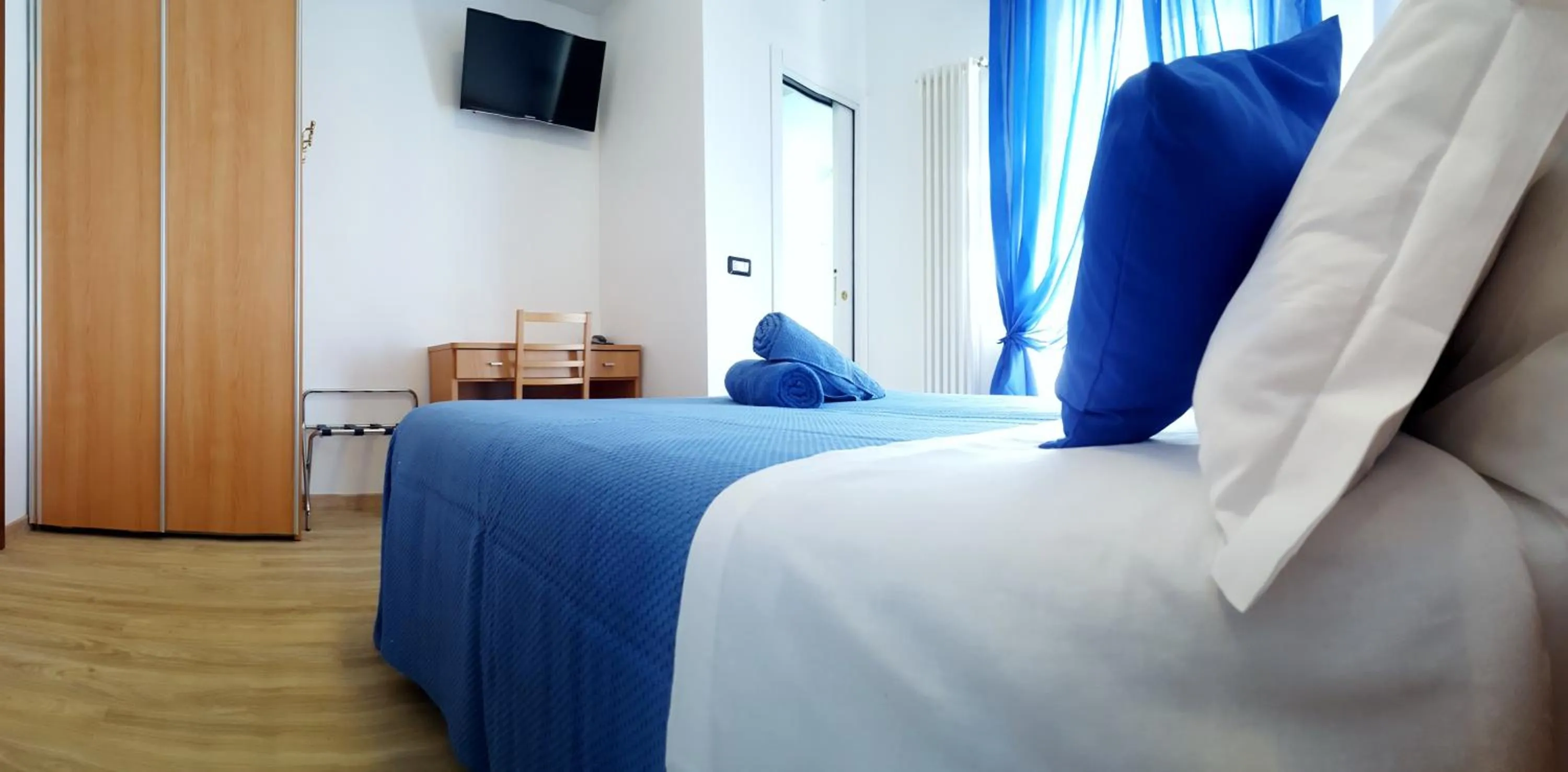 Bed in Hotel Mare Blu -- boutique