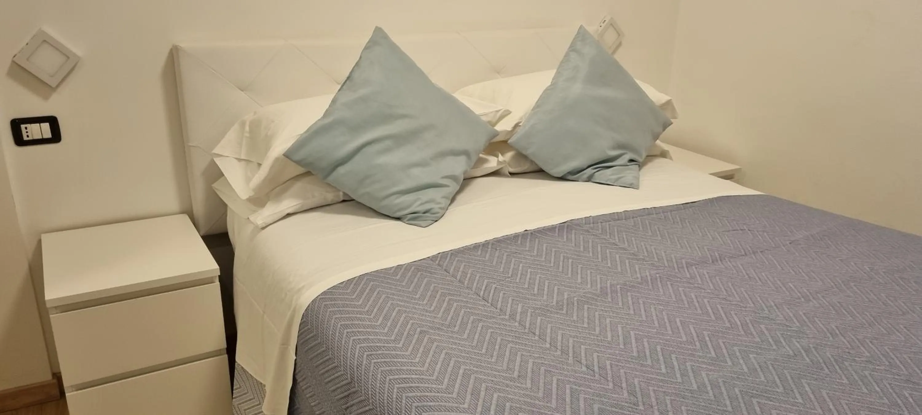 Bed in Hotel Mare Blu -- boutique